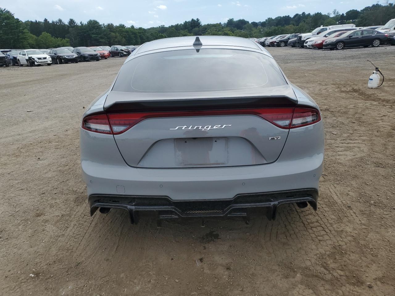 2023 Kia Stinger Gt2 Gray vin: KNAE55LC9P6127375