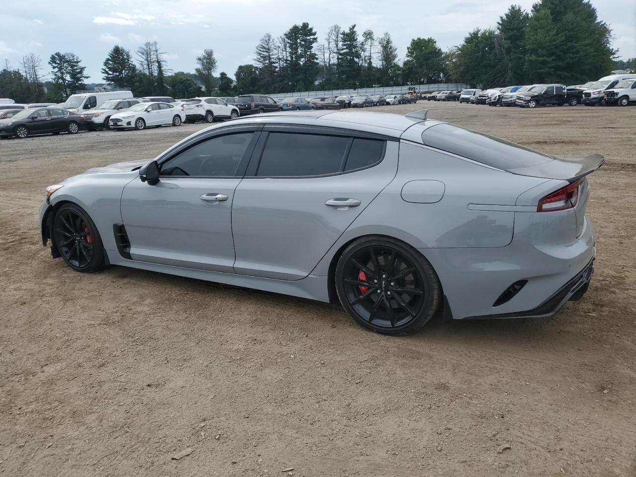 2023 Kia Stinger Gt2 Gray vin: KNAE55LC9P6127375