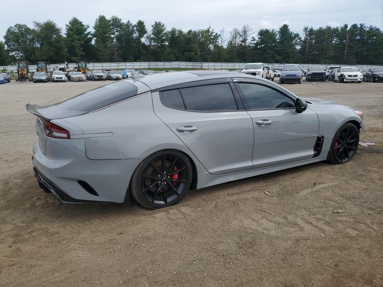 2023 Kia Stinger Gt2 Gray vin: KNAE55LC9P6127375