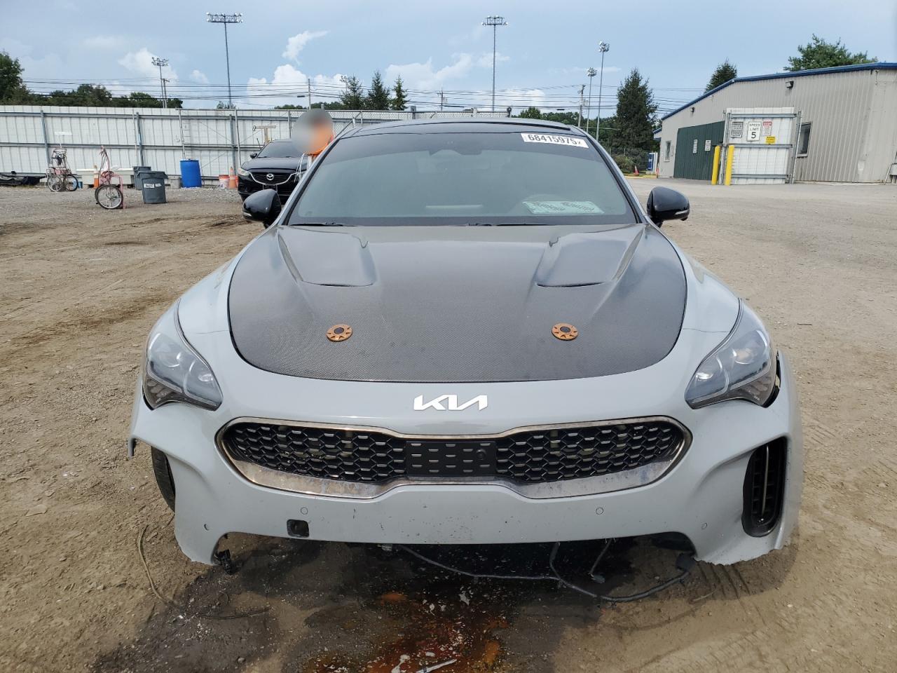 2023 Kia Stinger Gt2 Gray vin: KNAE55LC9P6127375