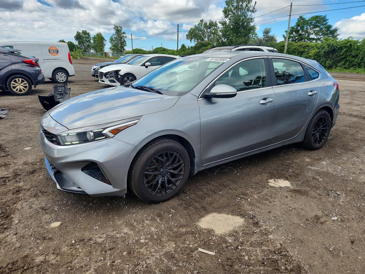 2022 Kia Forte Ex Серебряный vin: KNAF55AC3N5146451