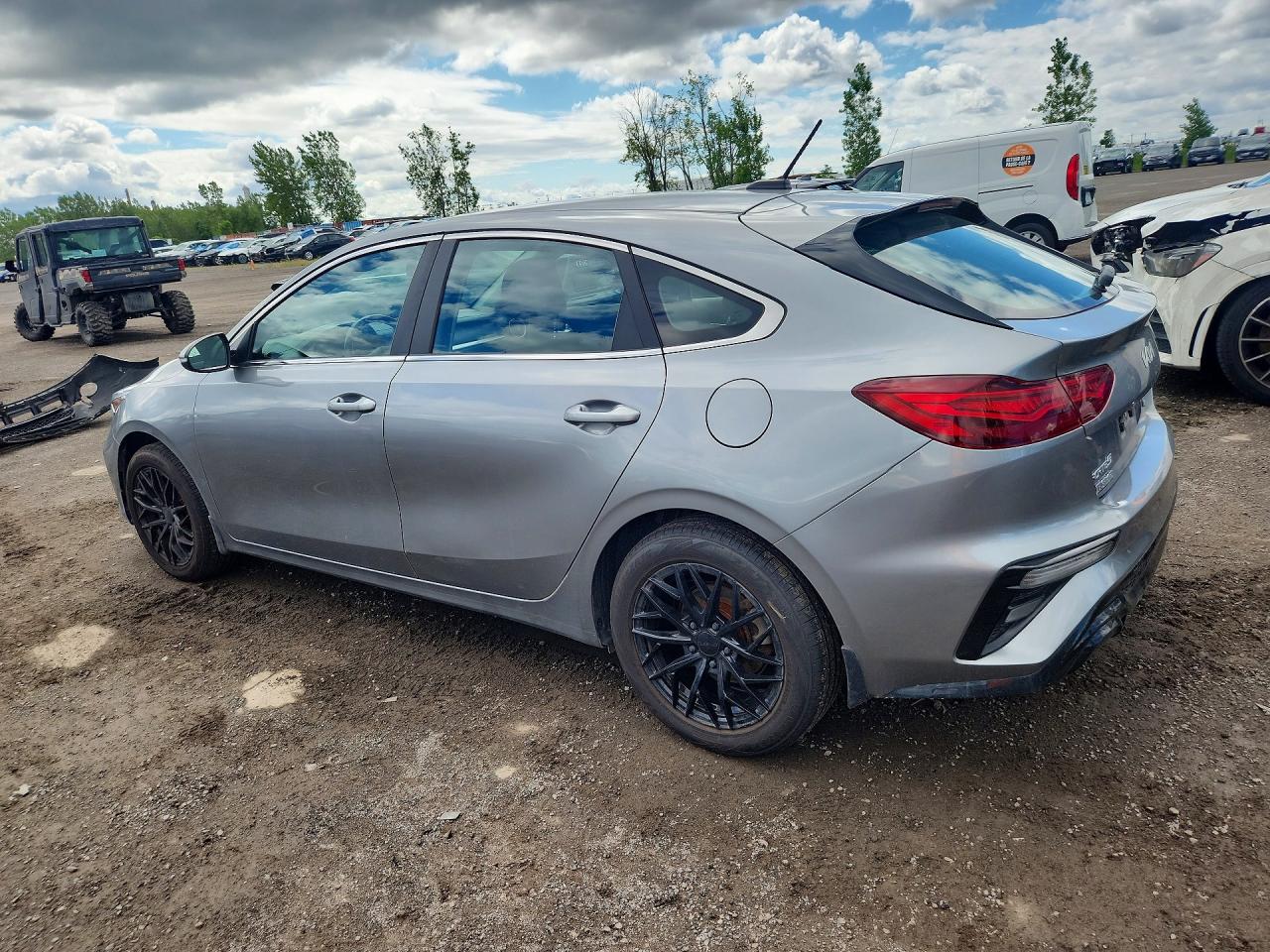 2022 Kia Forte Ex Silver vin: KNAF55AC3N5146451