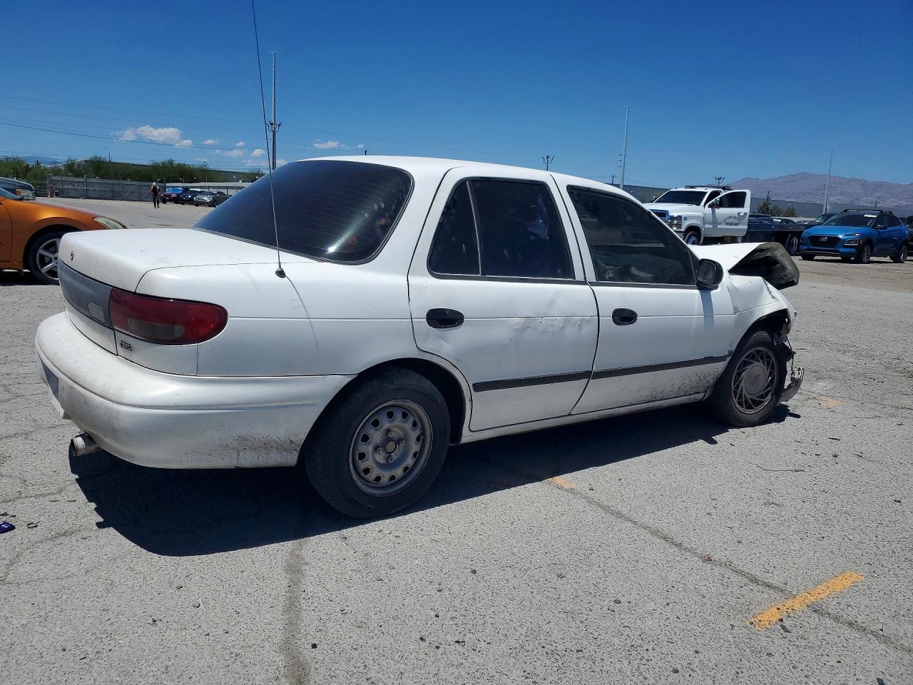 1997 Kia Sephia Rs White vin: KNAFA1258V5285835