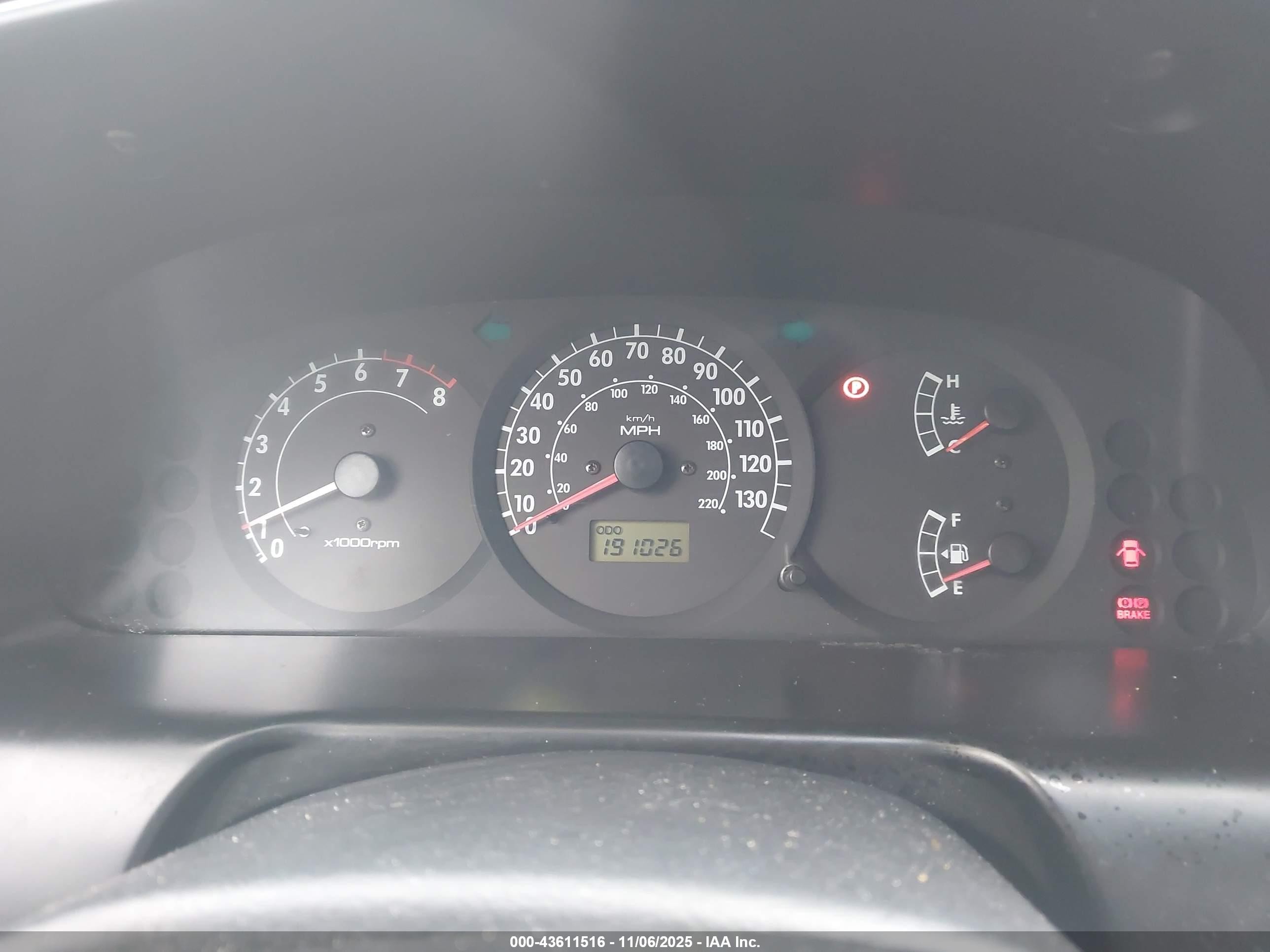 2004 Kia Spectra Ls Белый vin: KNAFB121545315303