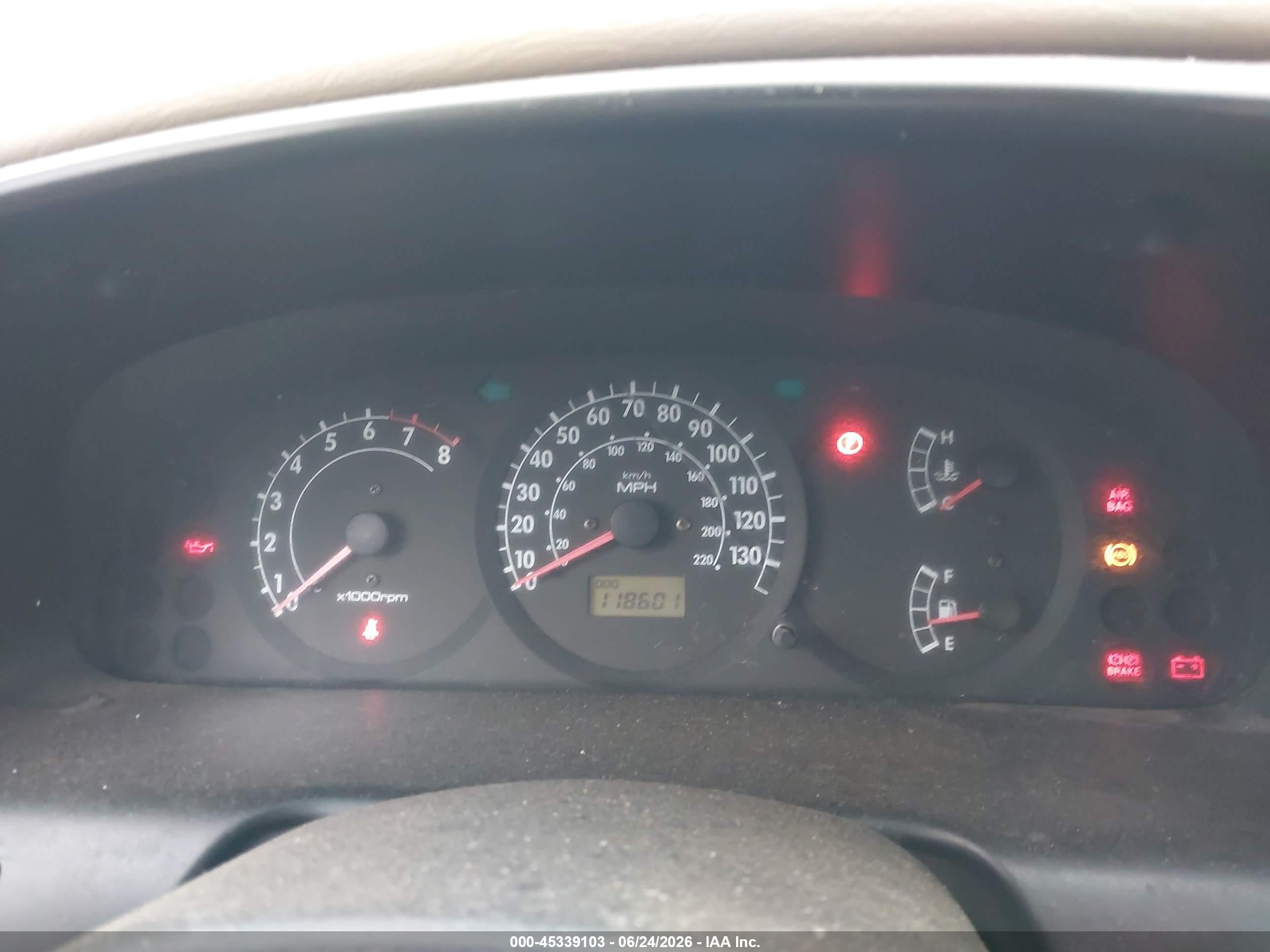 2002 Kia Spectra Ls Blue vin: KNAFB121725199647