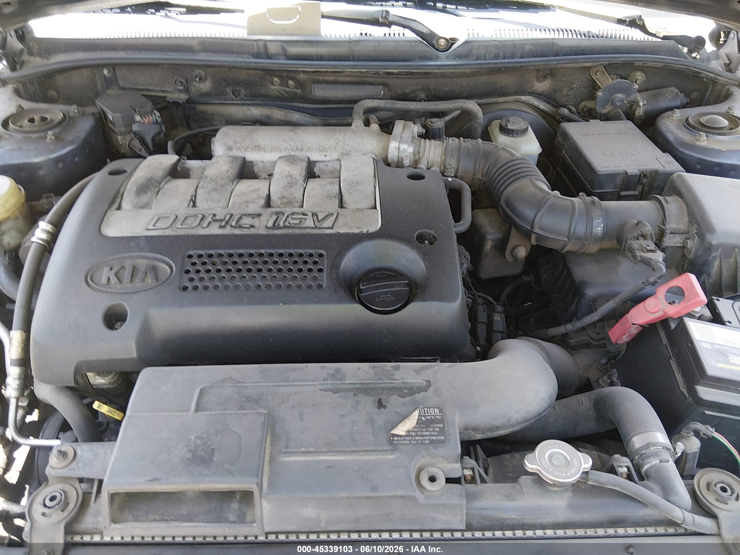 2002 Kia Spectra Ls Blue vin: KNAFB121725199647