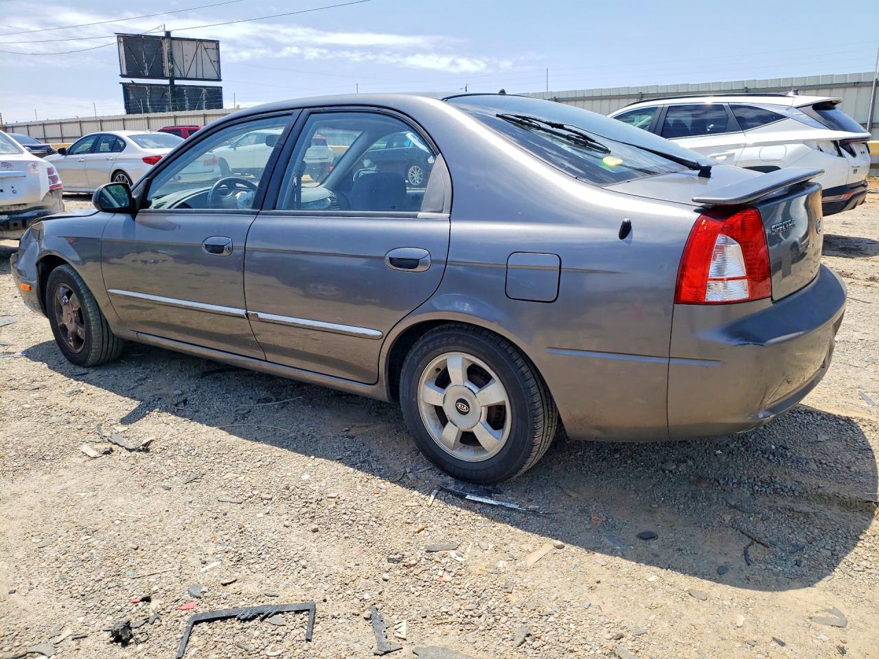 2003 Kia Spectra Gs Gray vin: KNAFB161035094959