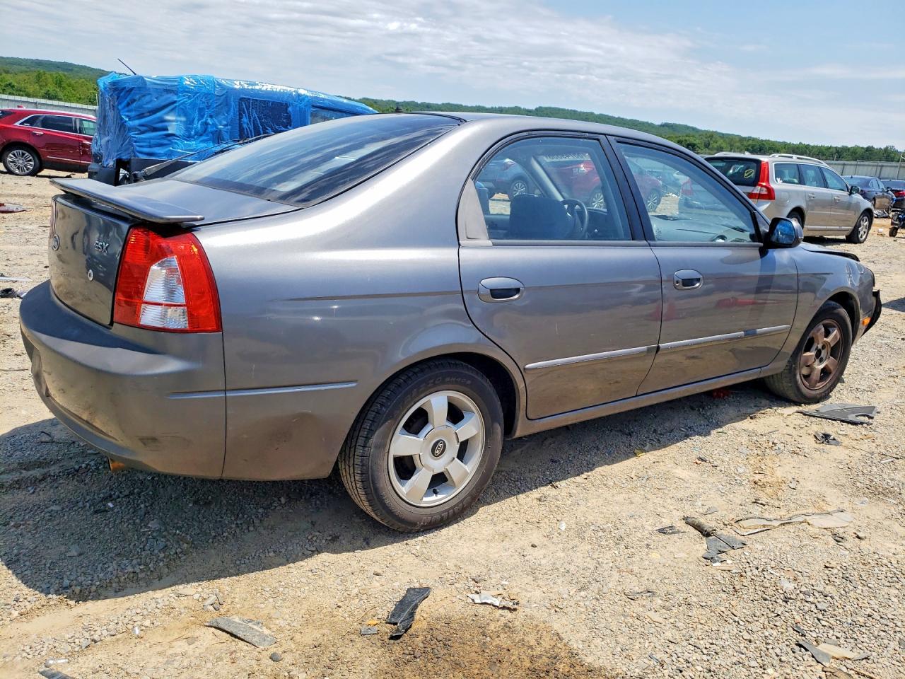 2003 Kia Spectra Gs Gray vin: KNAFB161035094959