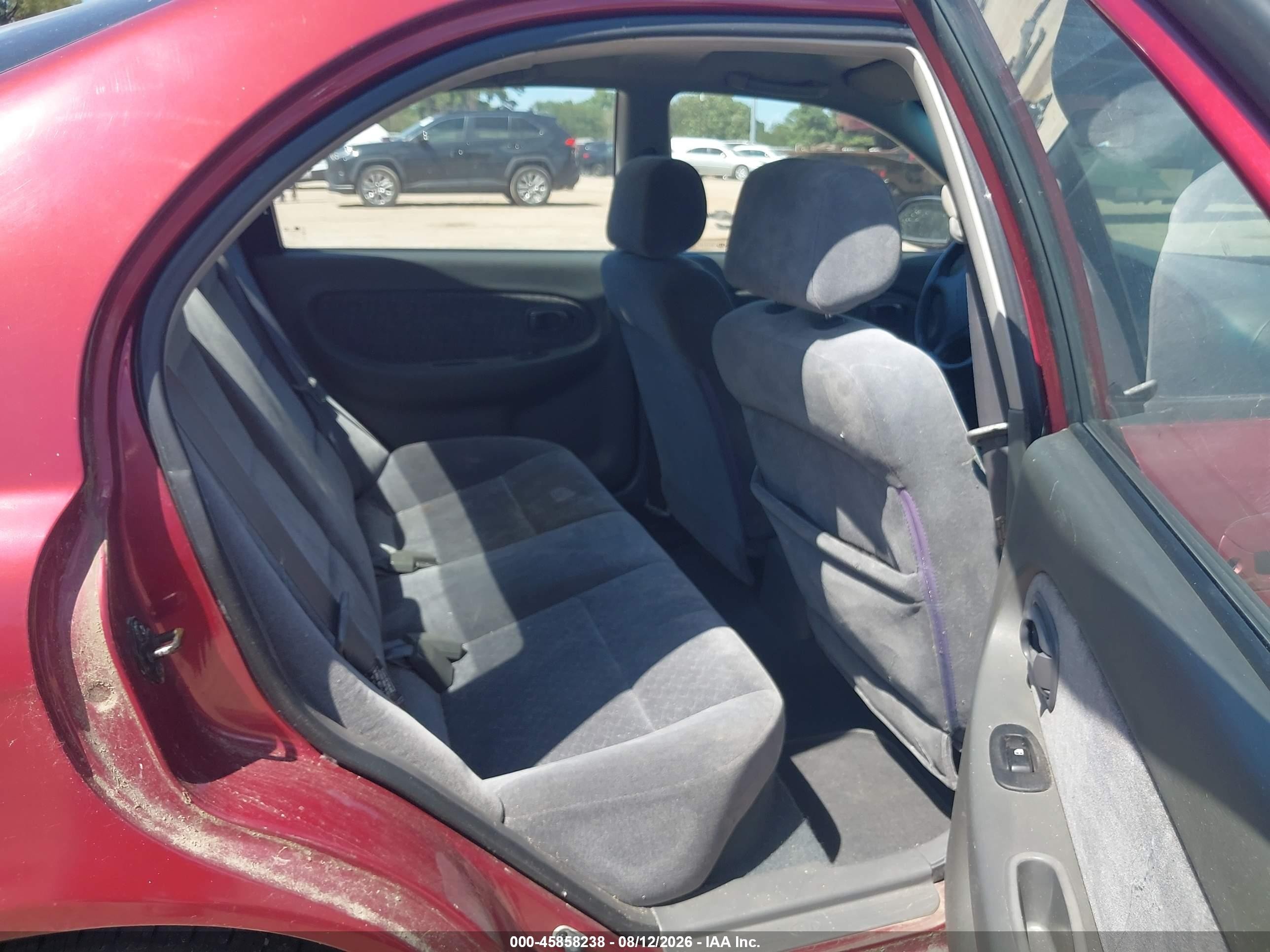2003 Kia Spectra Gs/gsx Red vin: KNAFB161335120177
