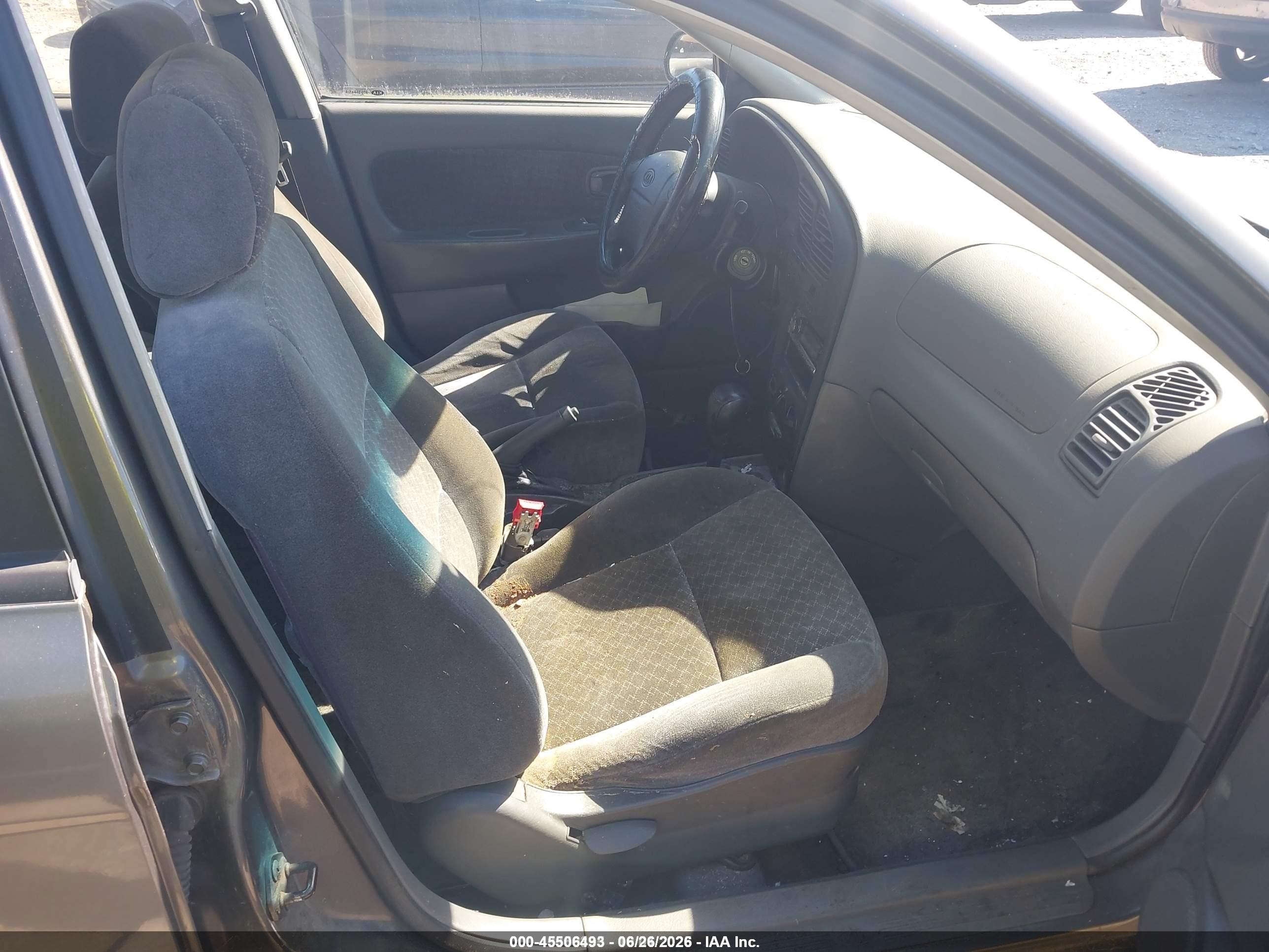 2004 Kia Spectra Gs/gsx Серый vin: KNAFB161645137508