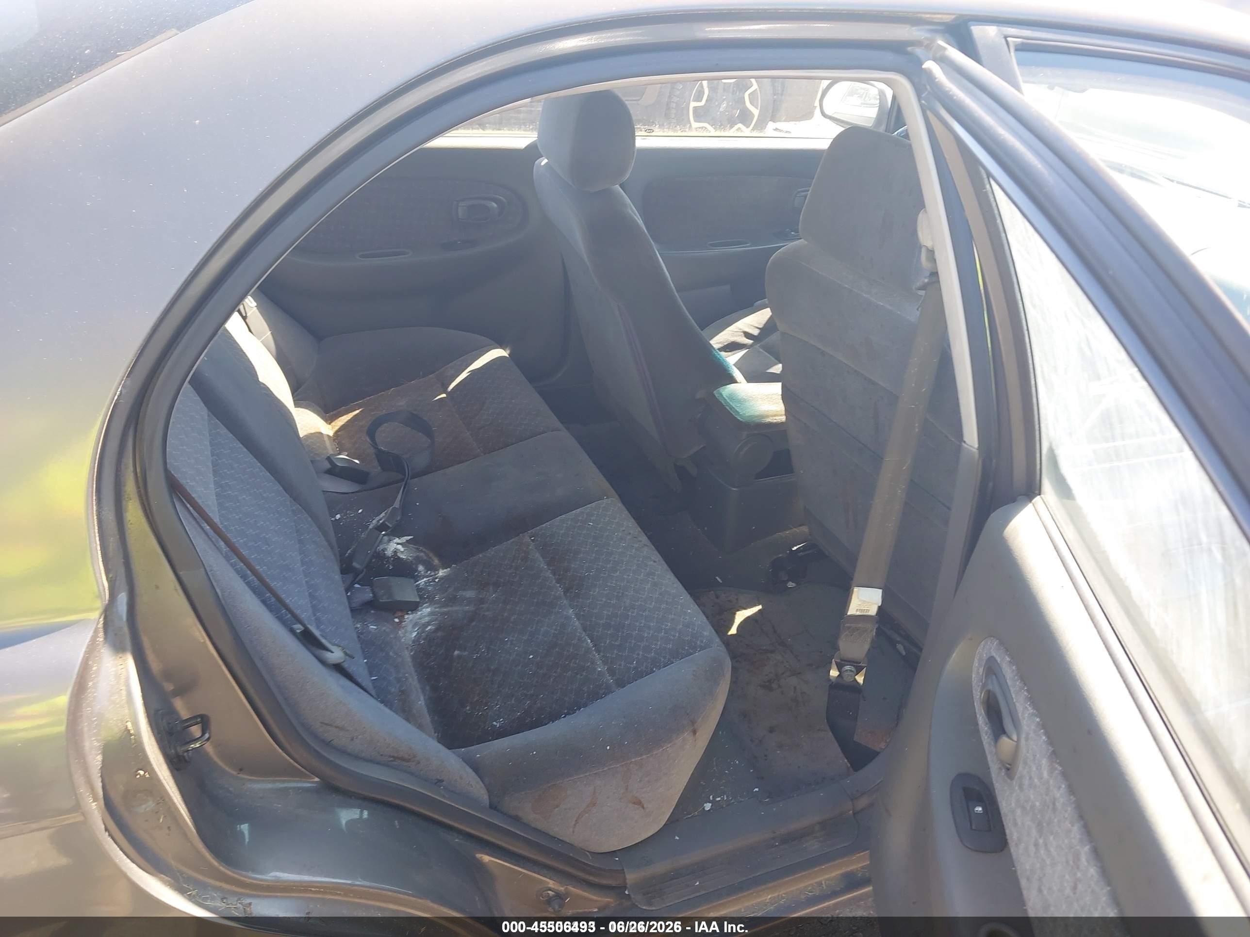2004 Kia Spectra Gs/gsx Серый vin: KNAFB161645137508