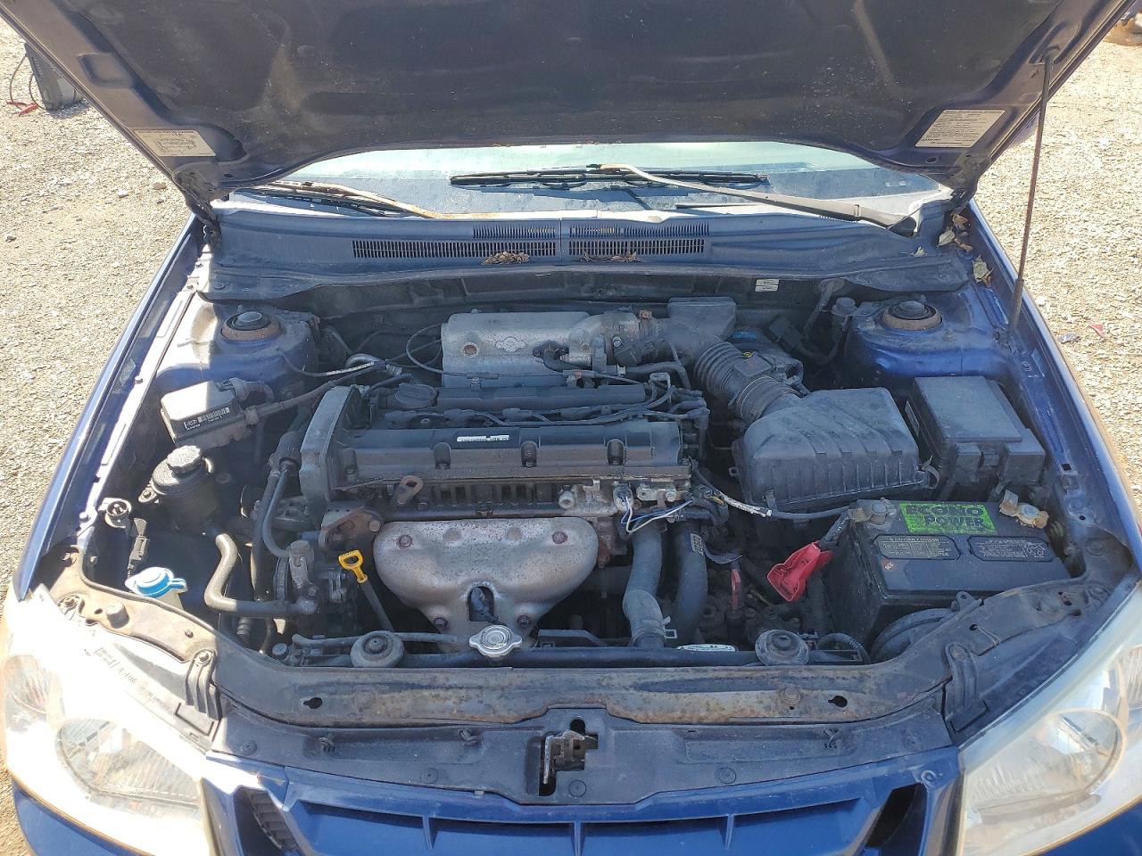 2005 Kia Spectra Lx/ex Blue vin: KNAFE121055090829