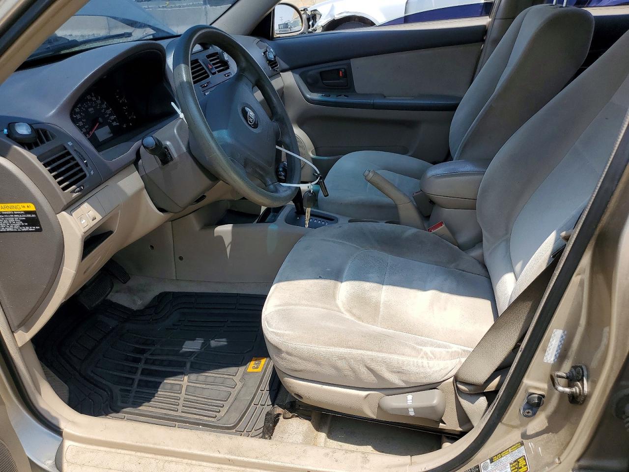 2006 Kia Spectra Ex Gold vin: KNAFE121065279255