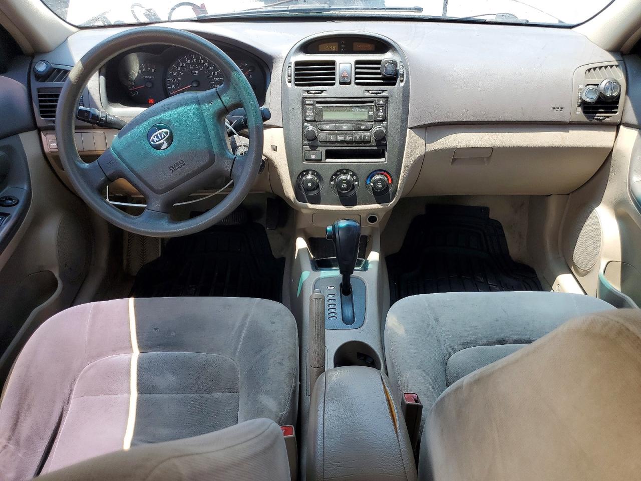 2006 Kia Spectra Ex Gold vin: KNAFE121065279255