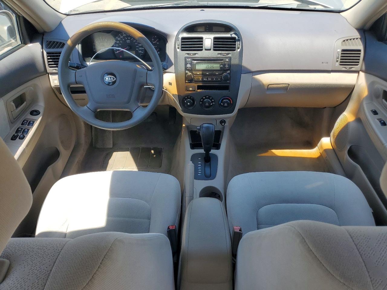 2006 Kia Spectra Ex Tan vin: KNAFE121165364539