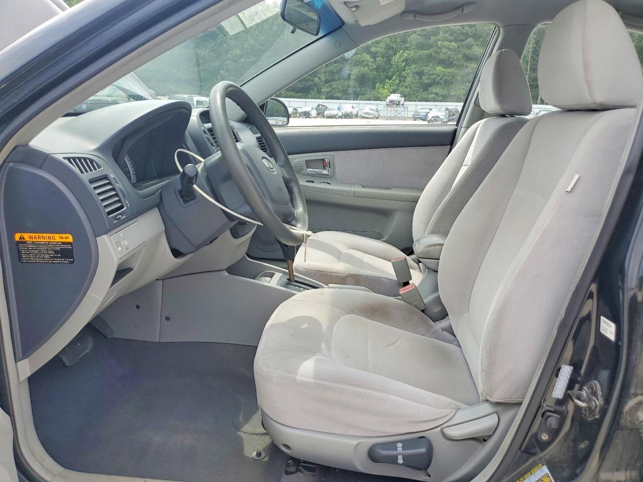 2007 Kia Spectra Lx Silver vin: KNAFE121275396126