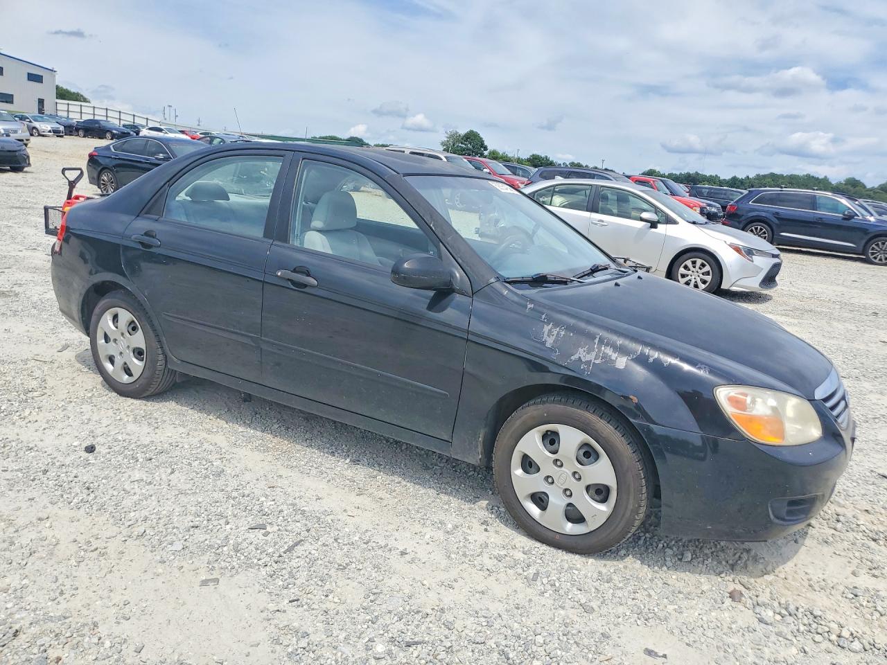 2007 Kia Spectra Lx Silver vin: KNAFE121275396126