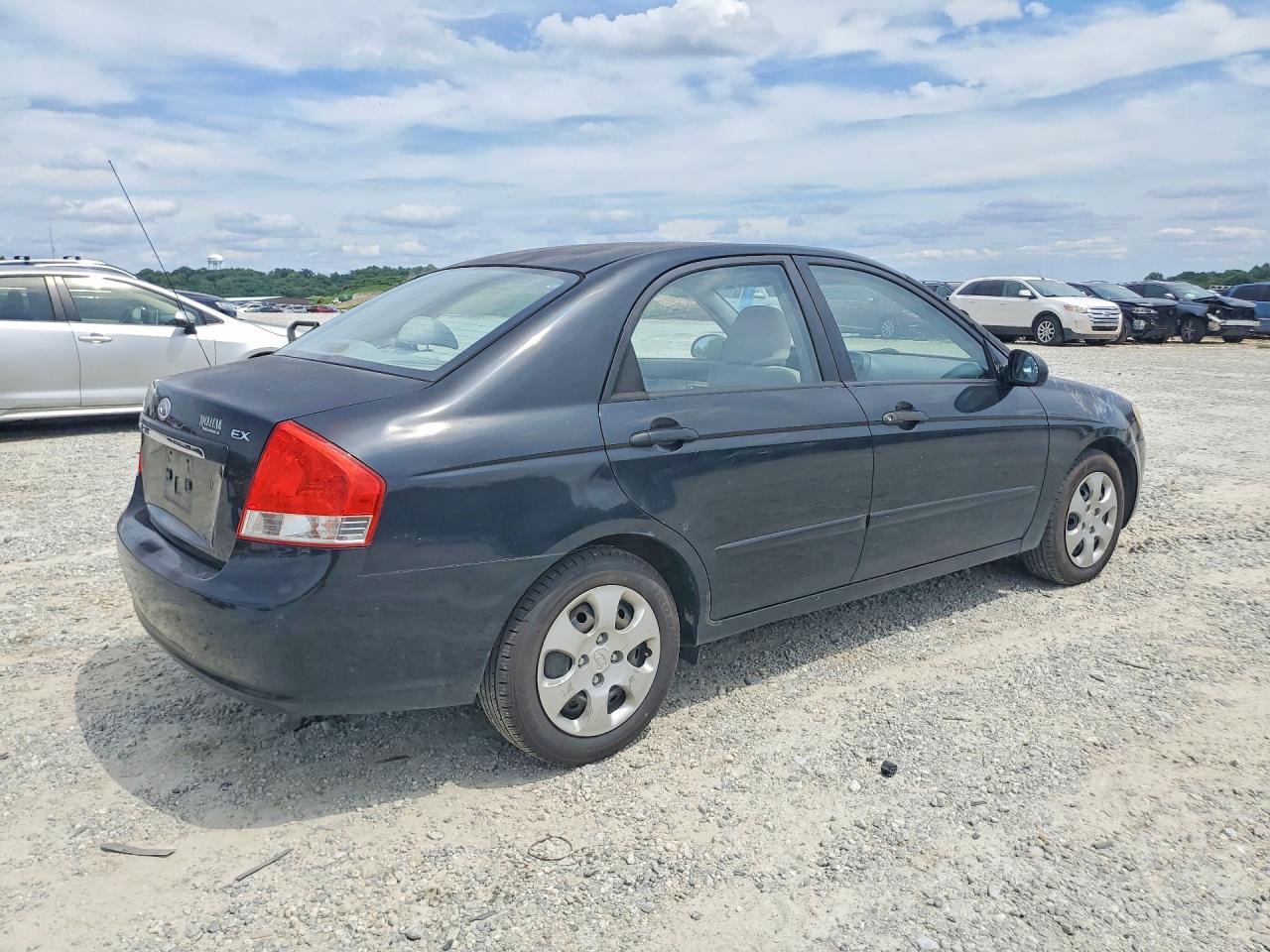 2007 Kia Spectra Lx Silver vin: KNAFE121275396126