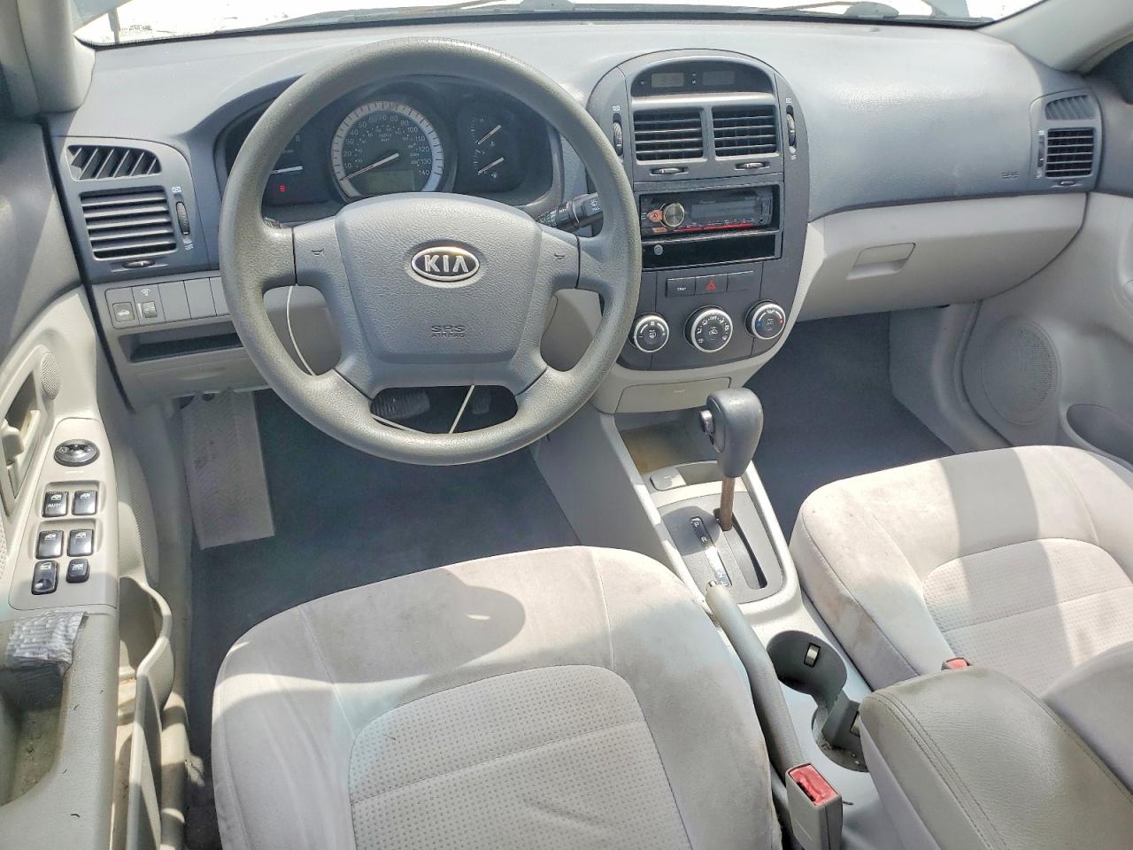 2007 Kia Spectra Lx Silver vin: KNAFE121275396126