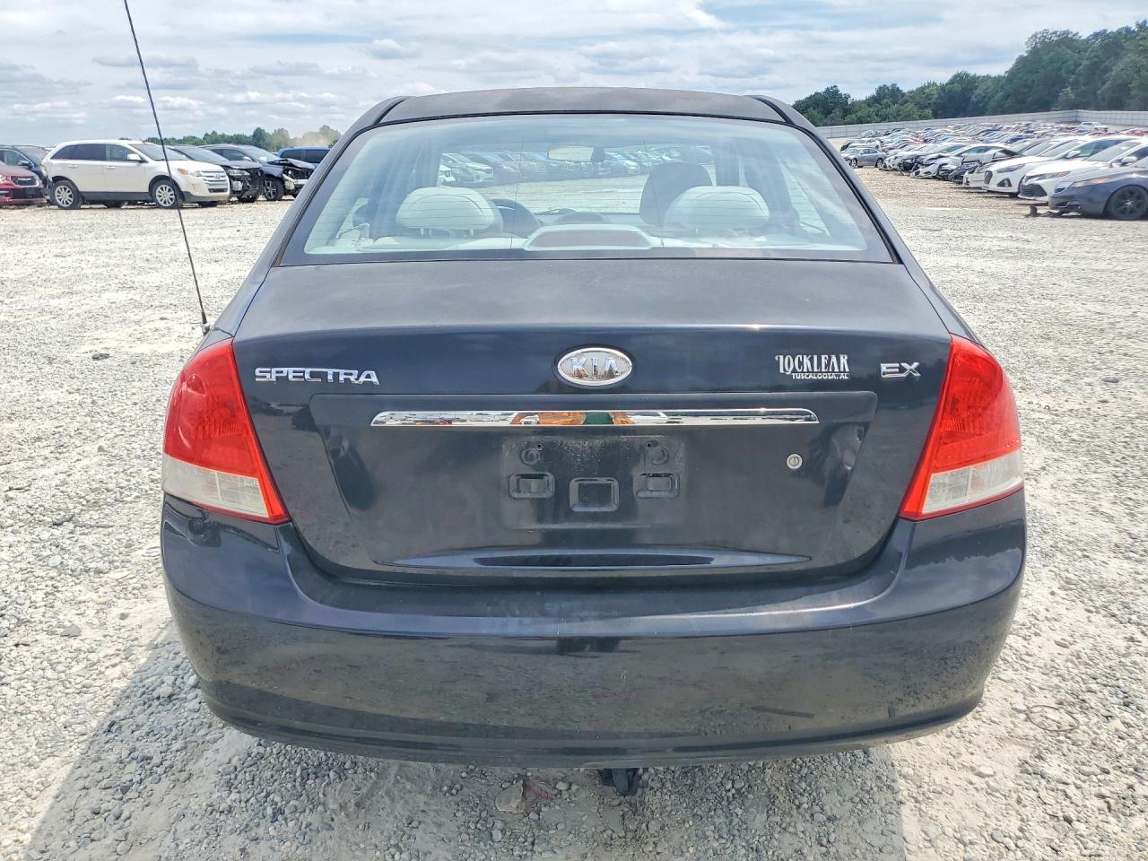2007 Kia Spectra Lx Silver vin: KNAFE121275396126