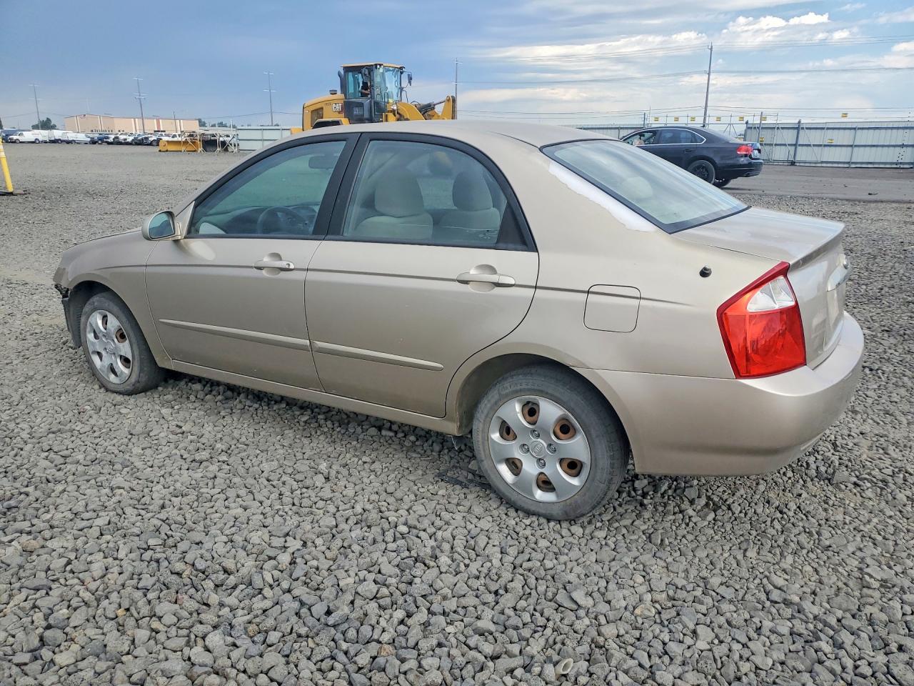 2006 Kia Spectra Ex Tan vin: KNAFE121365359780