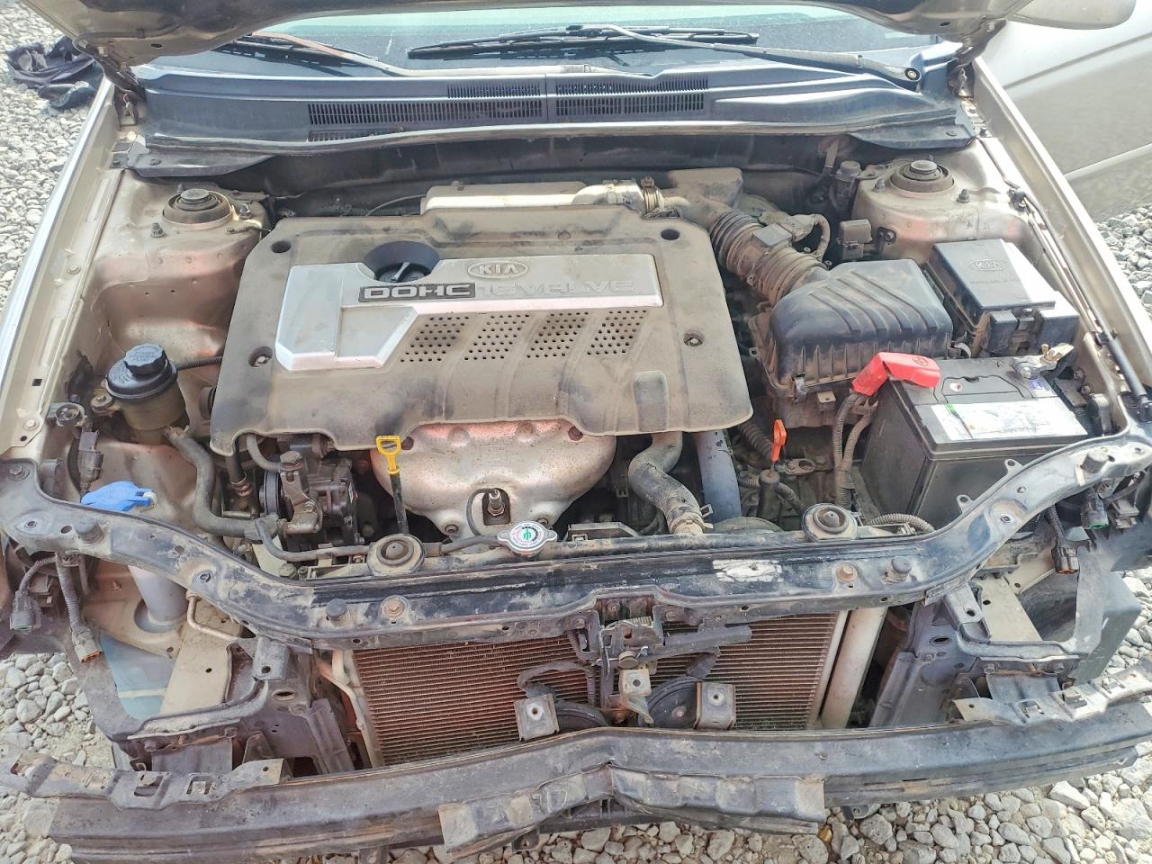 2006 Kia Spectra Ex Tan vin: KNAFE121365359780