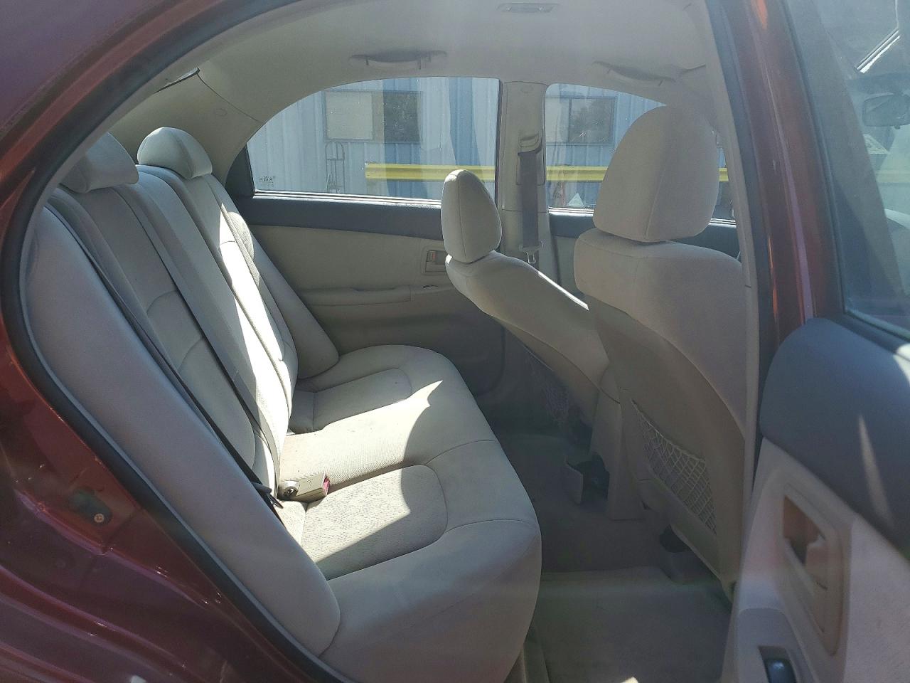 2006 Kia Spectra Ex Burgundy vin: KNAFE121365373310