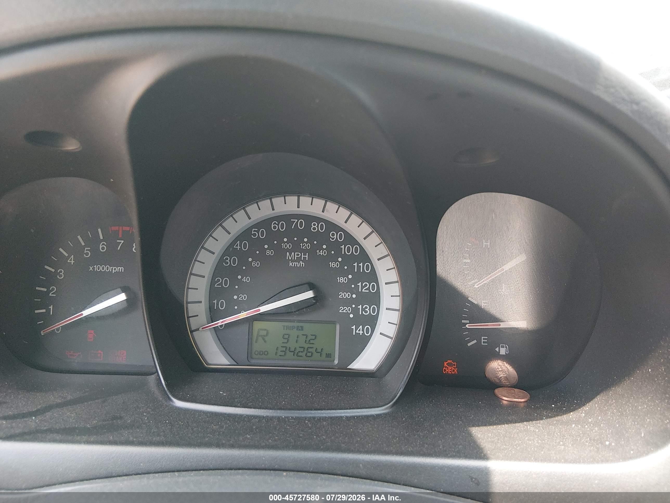 2007 Kia Spectra Ex Silver vin: KNAFE121375457063