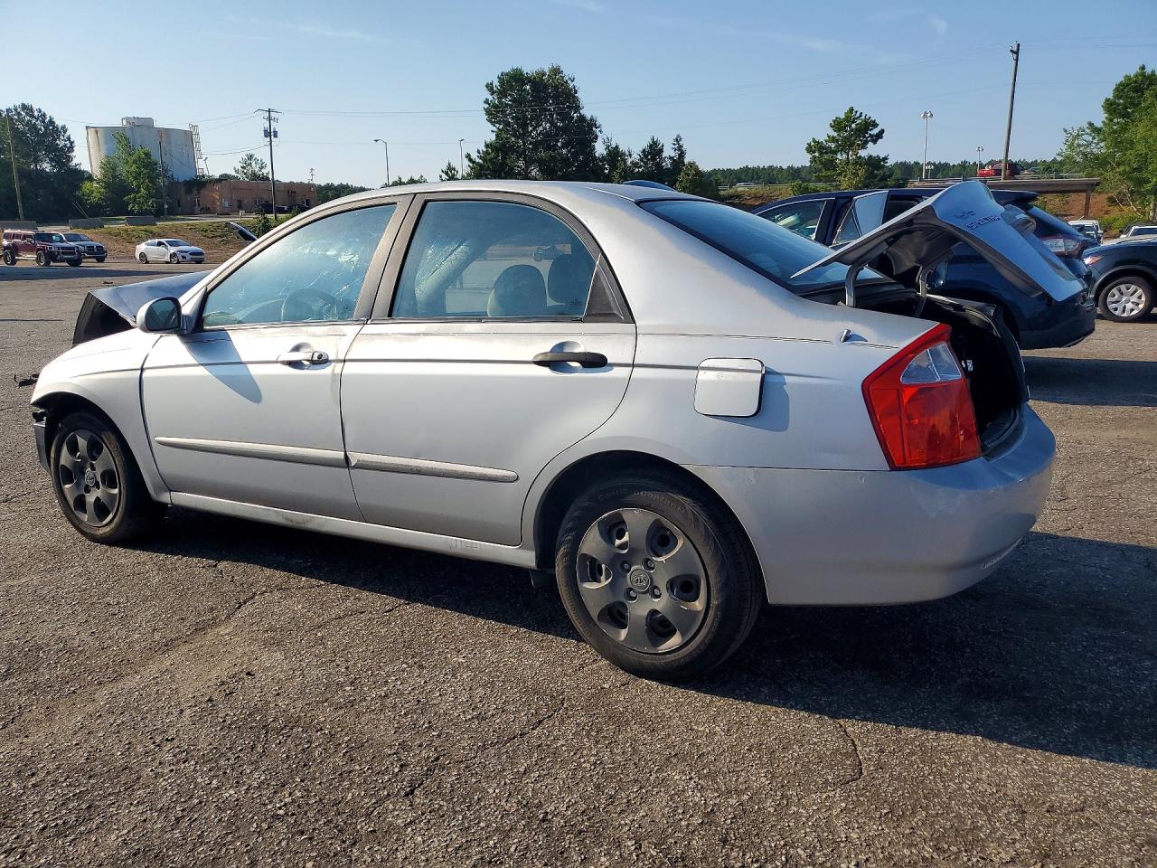 2006 Kia Spectra Ex Silver vin: KNAFE121465211802