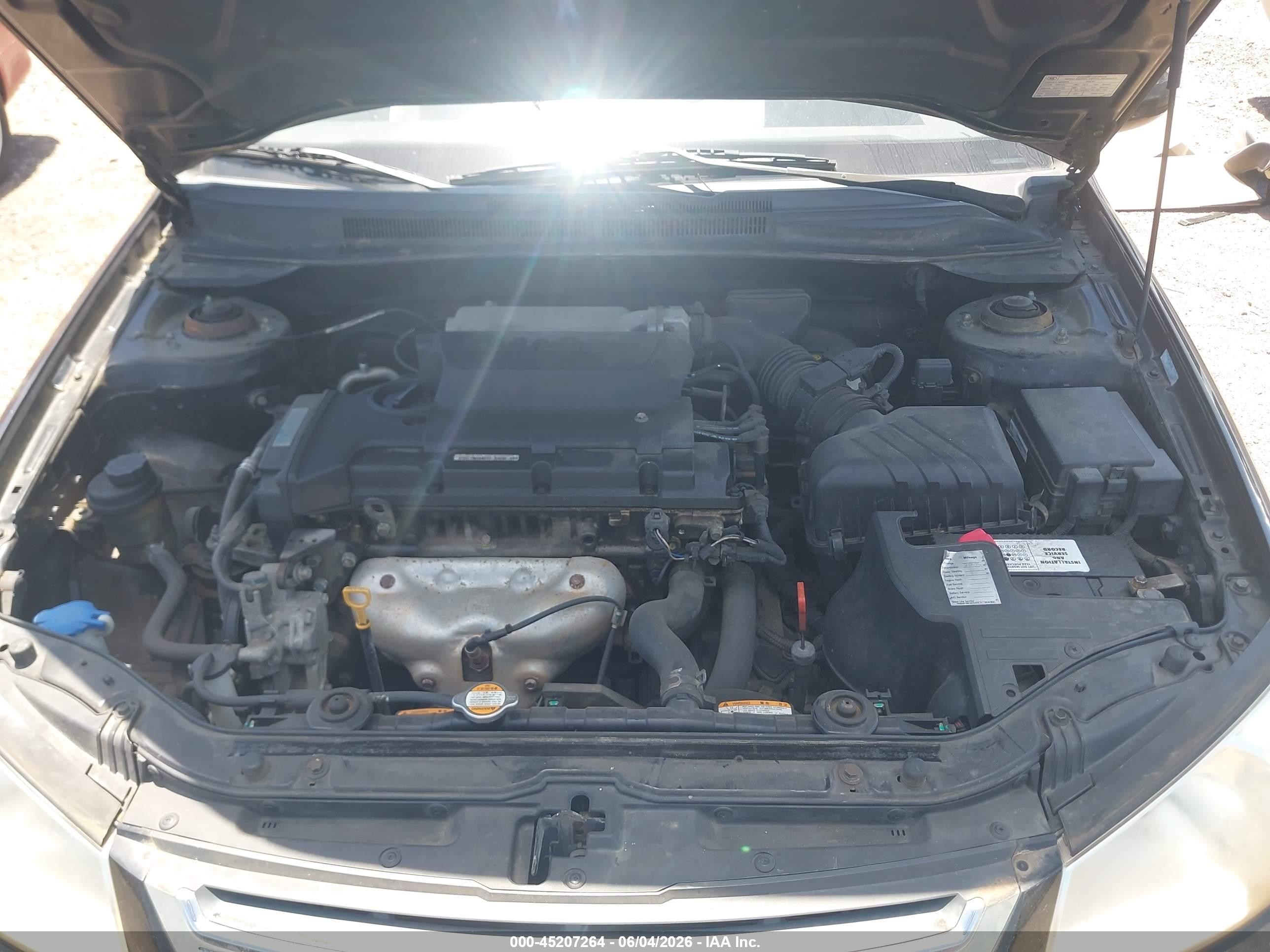 2008 Kia Spectra Ex Black vin: KNAFE121485491692