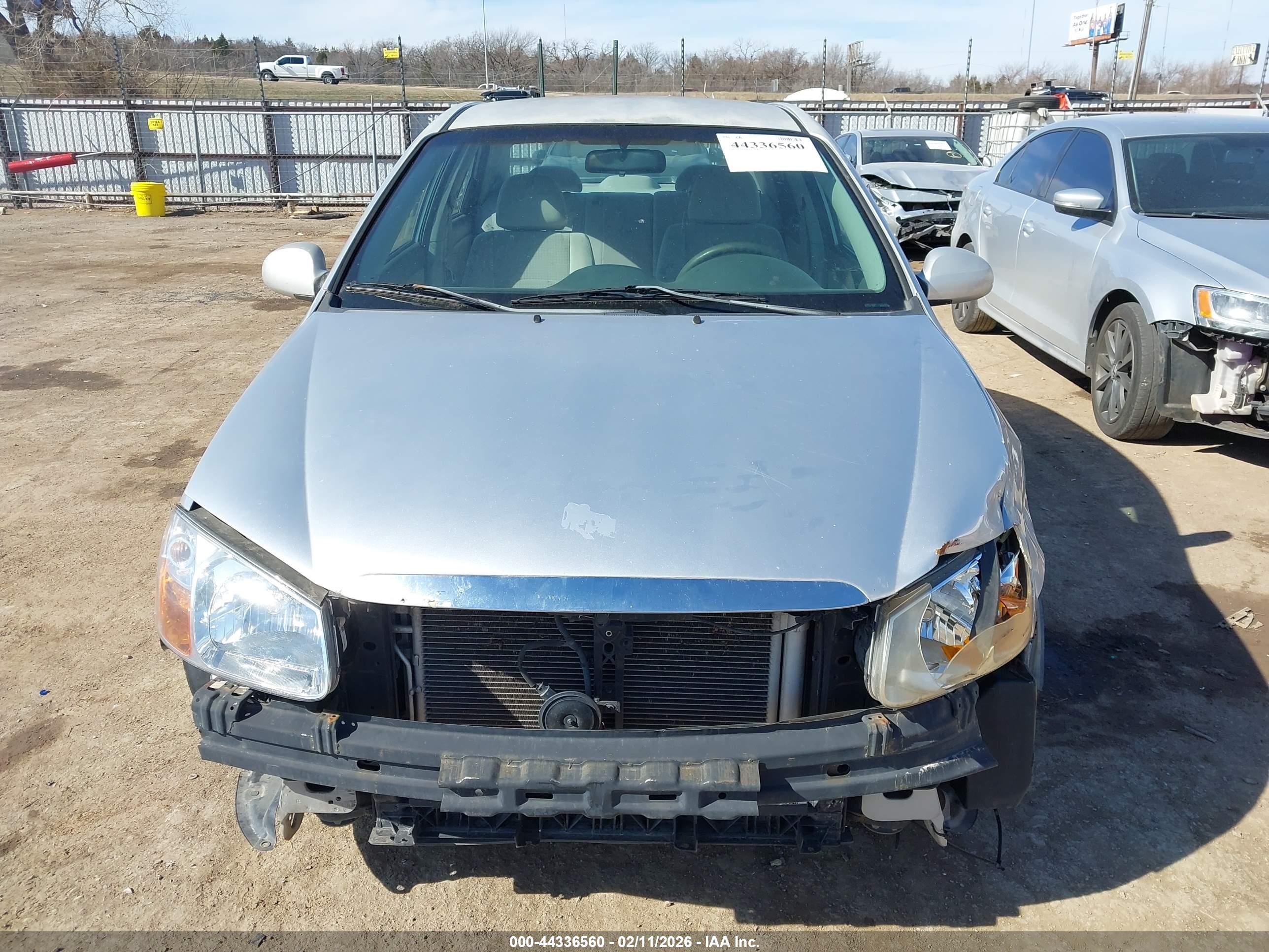 2008 Kia Spectra Ex Gray vin: KNAFE121485508829