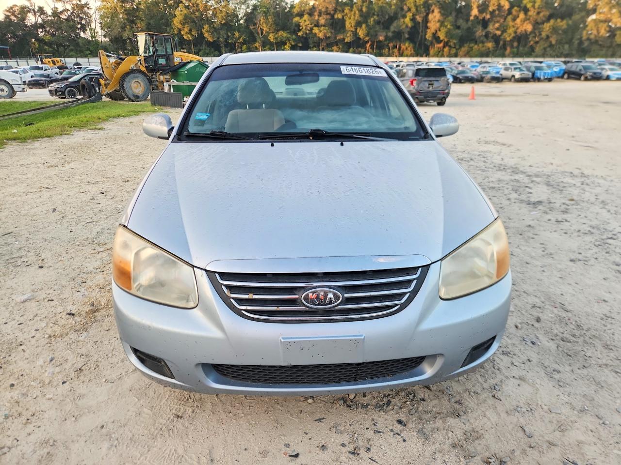 2008 Kia Spectra Lx Blue vin: KNAFE121485553589