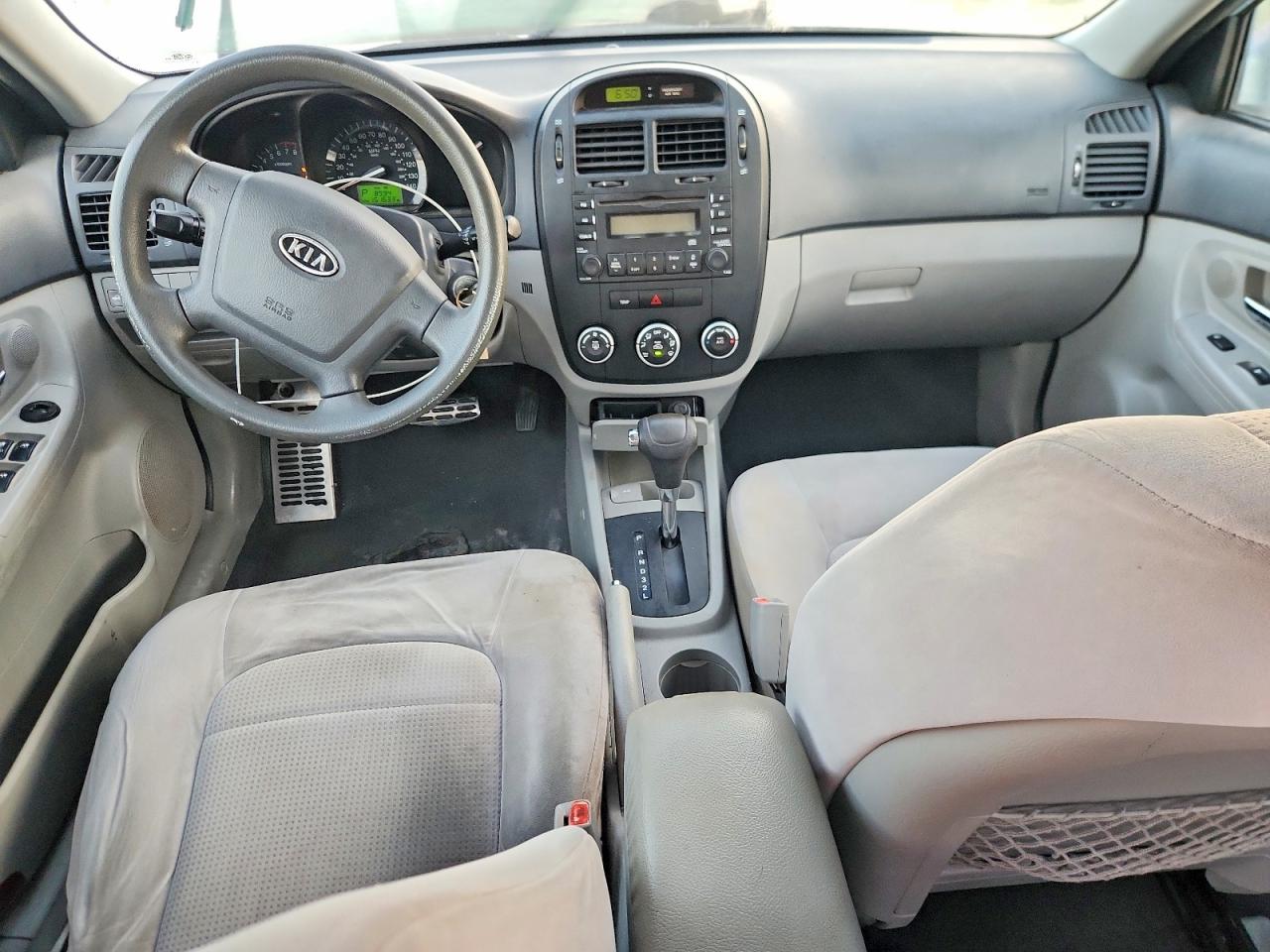 2008 Kia Spectra Lx Blue vin: KNAFE121485553589
