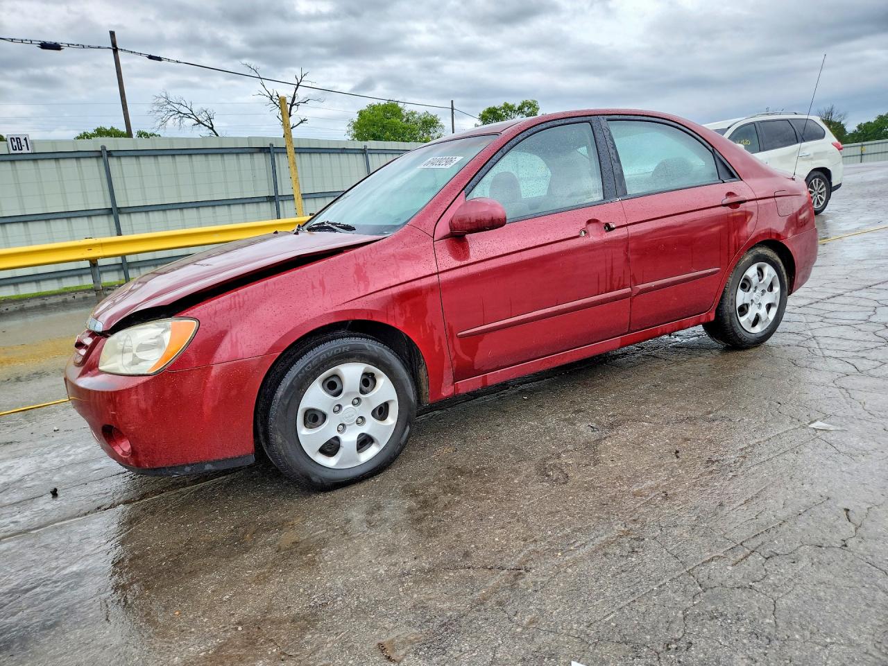 2006 Kia Spectra Lx Brown vin: KNAFE121565331091