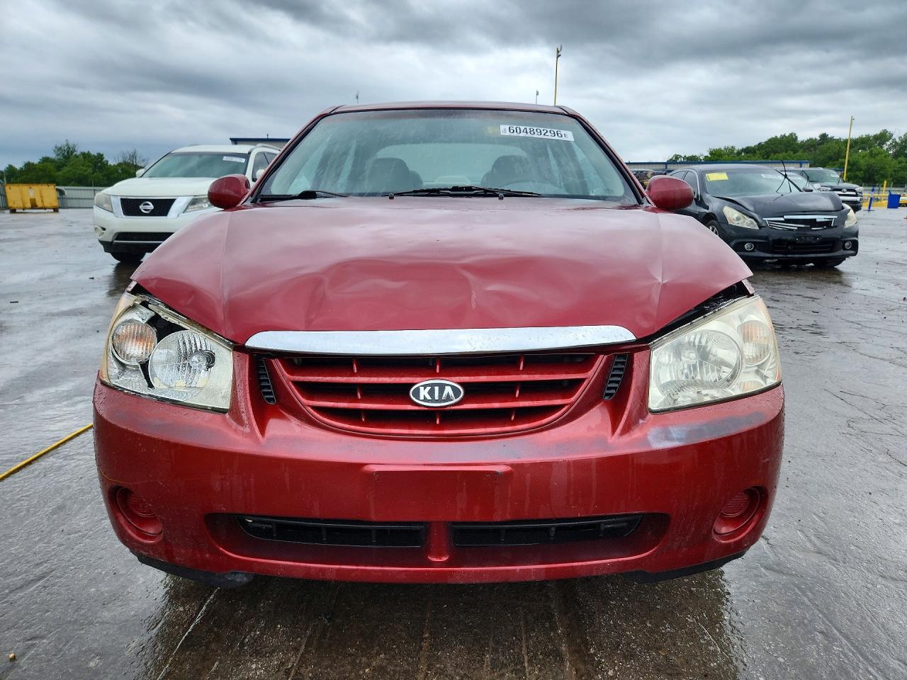 2006 Kia Spectra Lx Brown vin: KNAFE121565331091