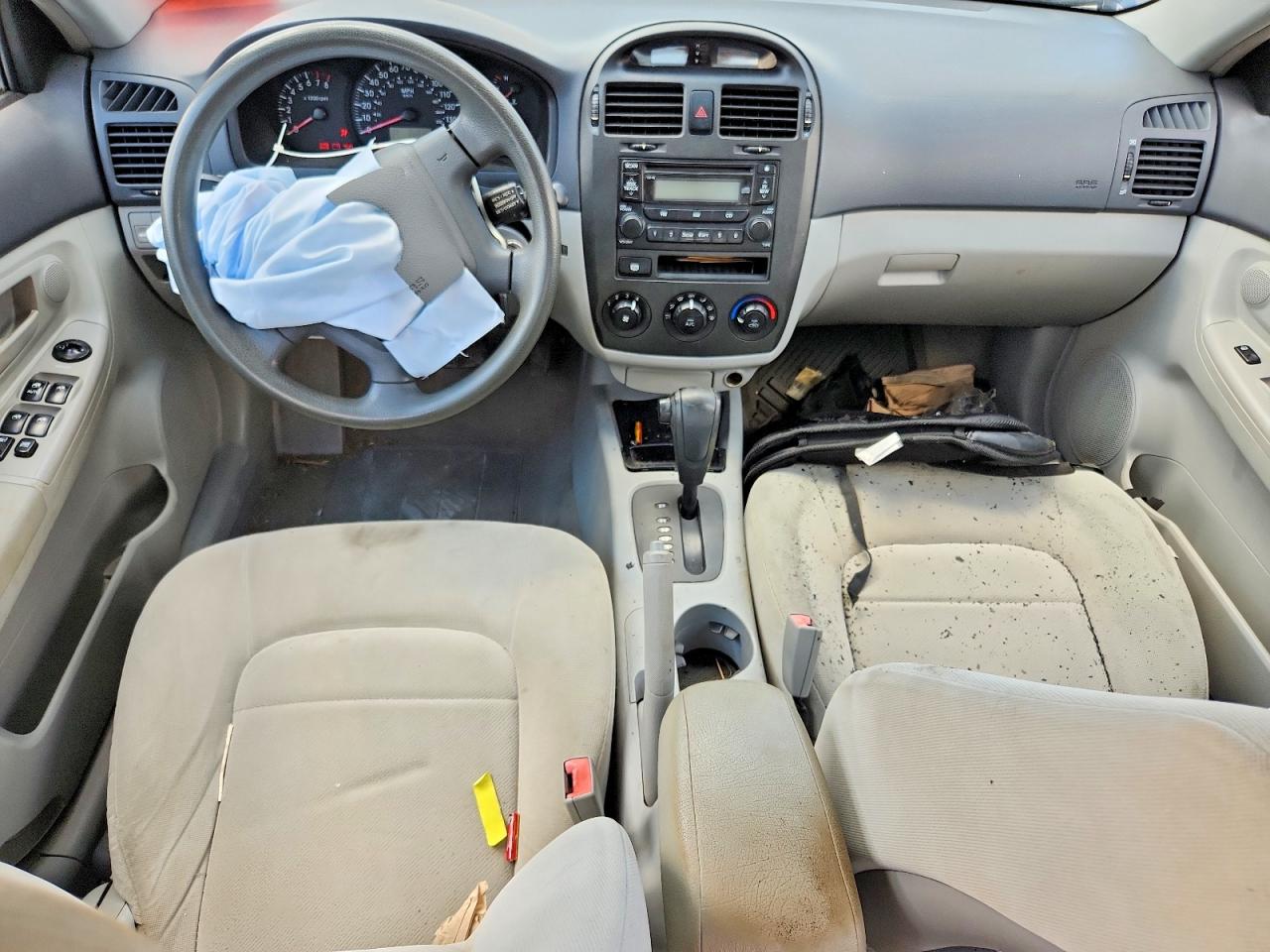 2006 Kia Spectra Ex Blue vin: KNAFE121565367430