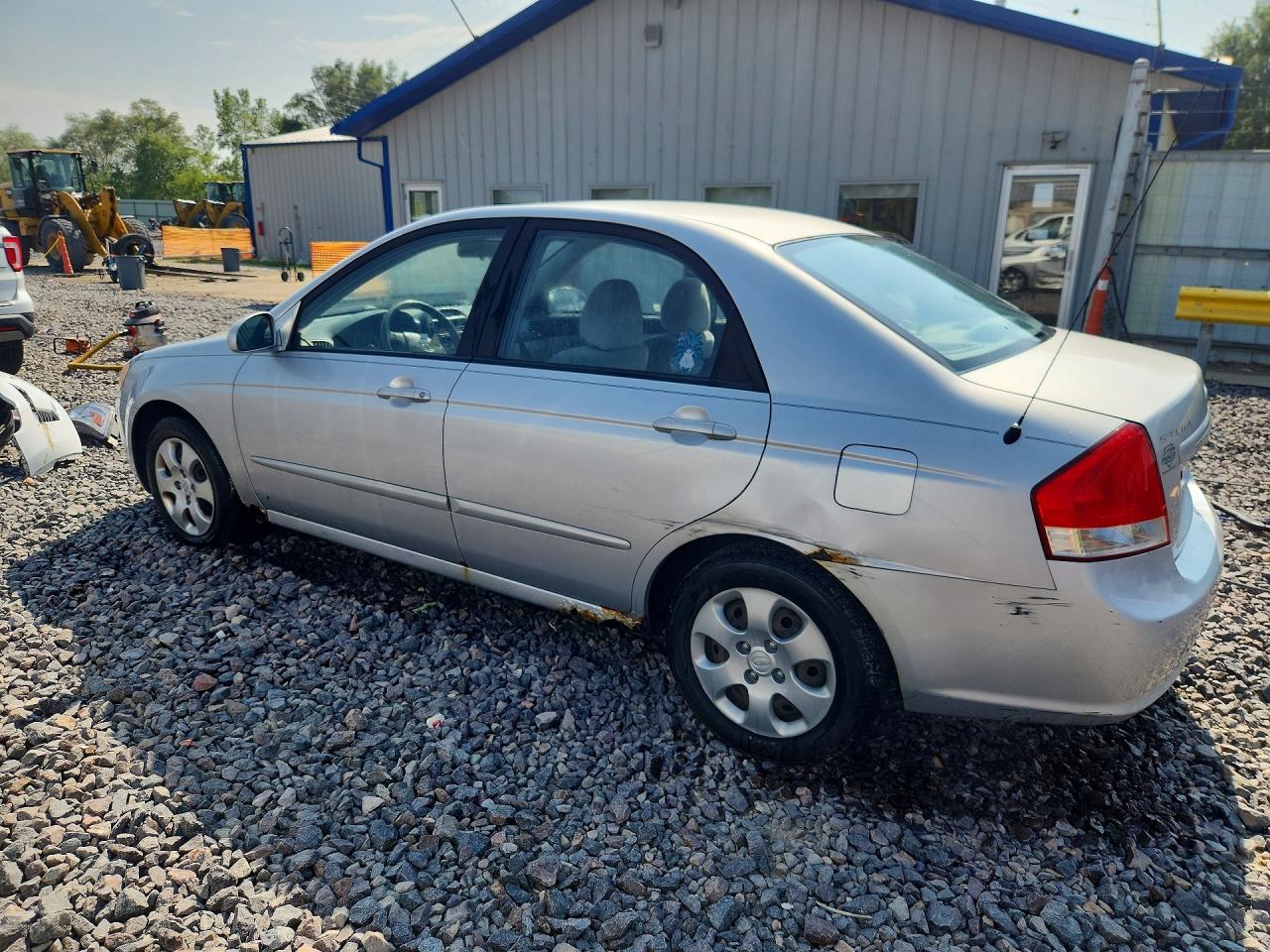 2007 Kia Spectra Lx Silver vin: KNAFE121575377862