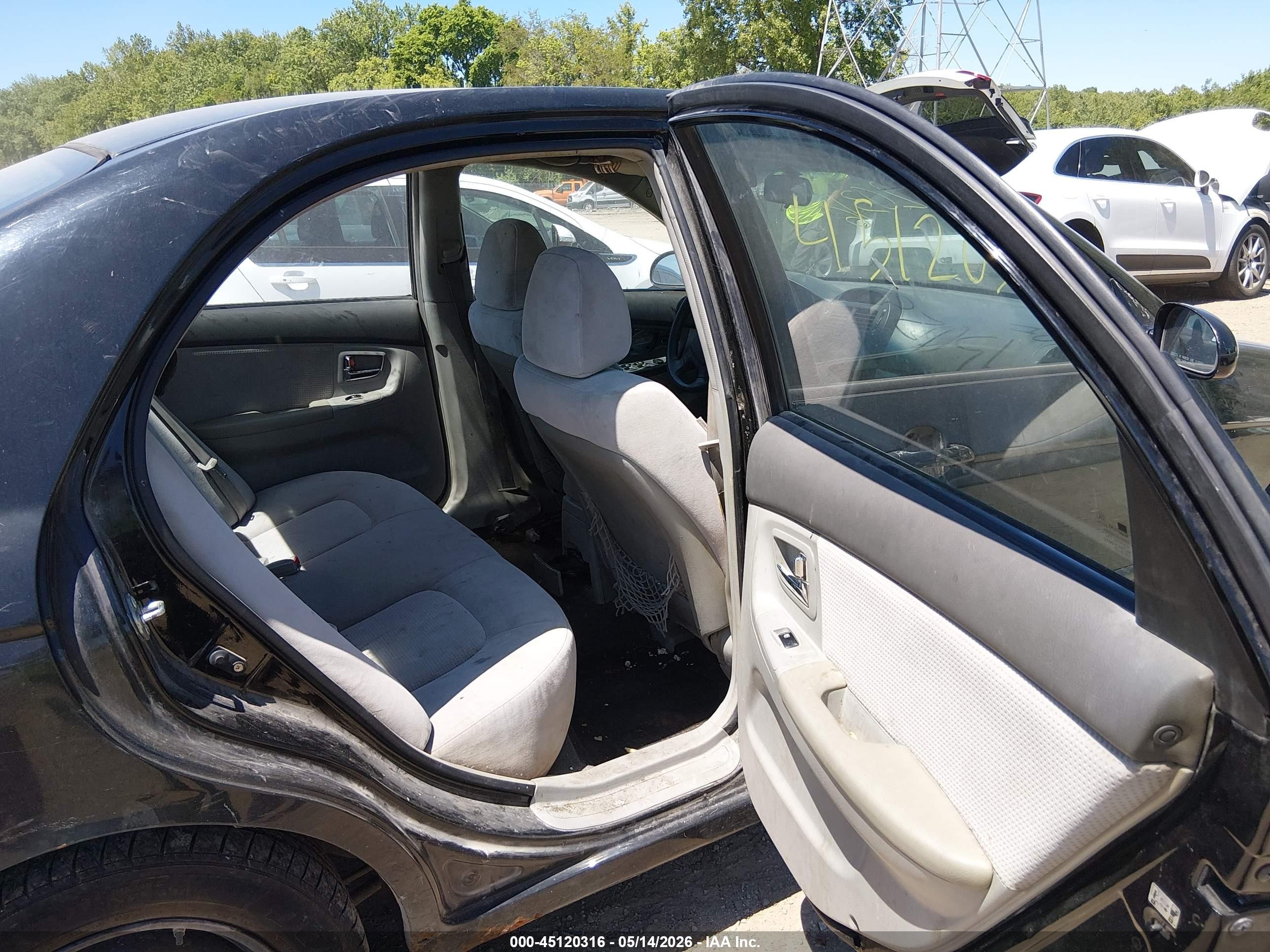 2007 Kia Spectra Ex Черный vin: KNAFE121575467464
