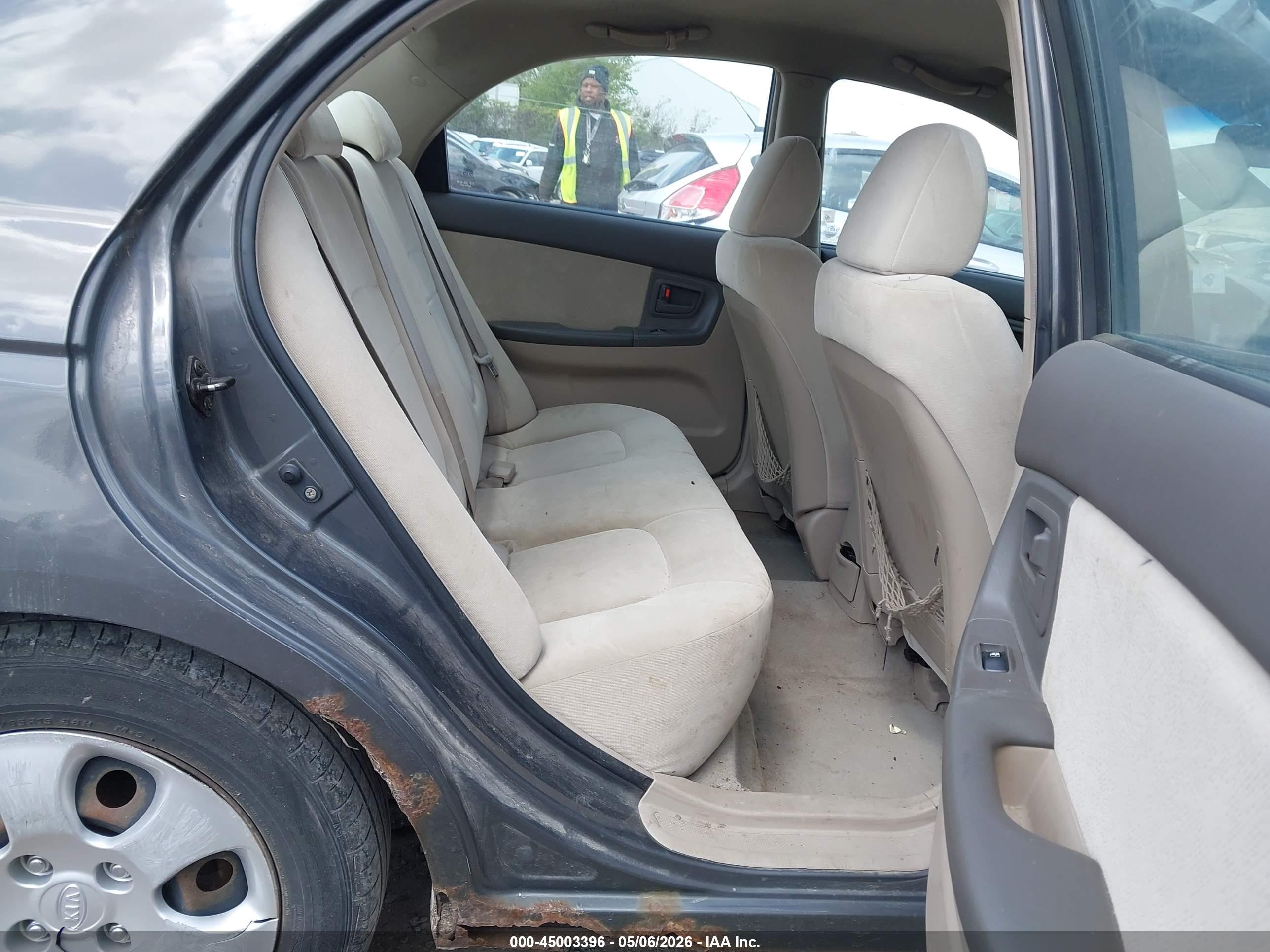 2006 Kia Spectra Ex/lx/sx Серый vin: KNAFE121665246924