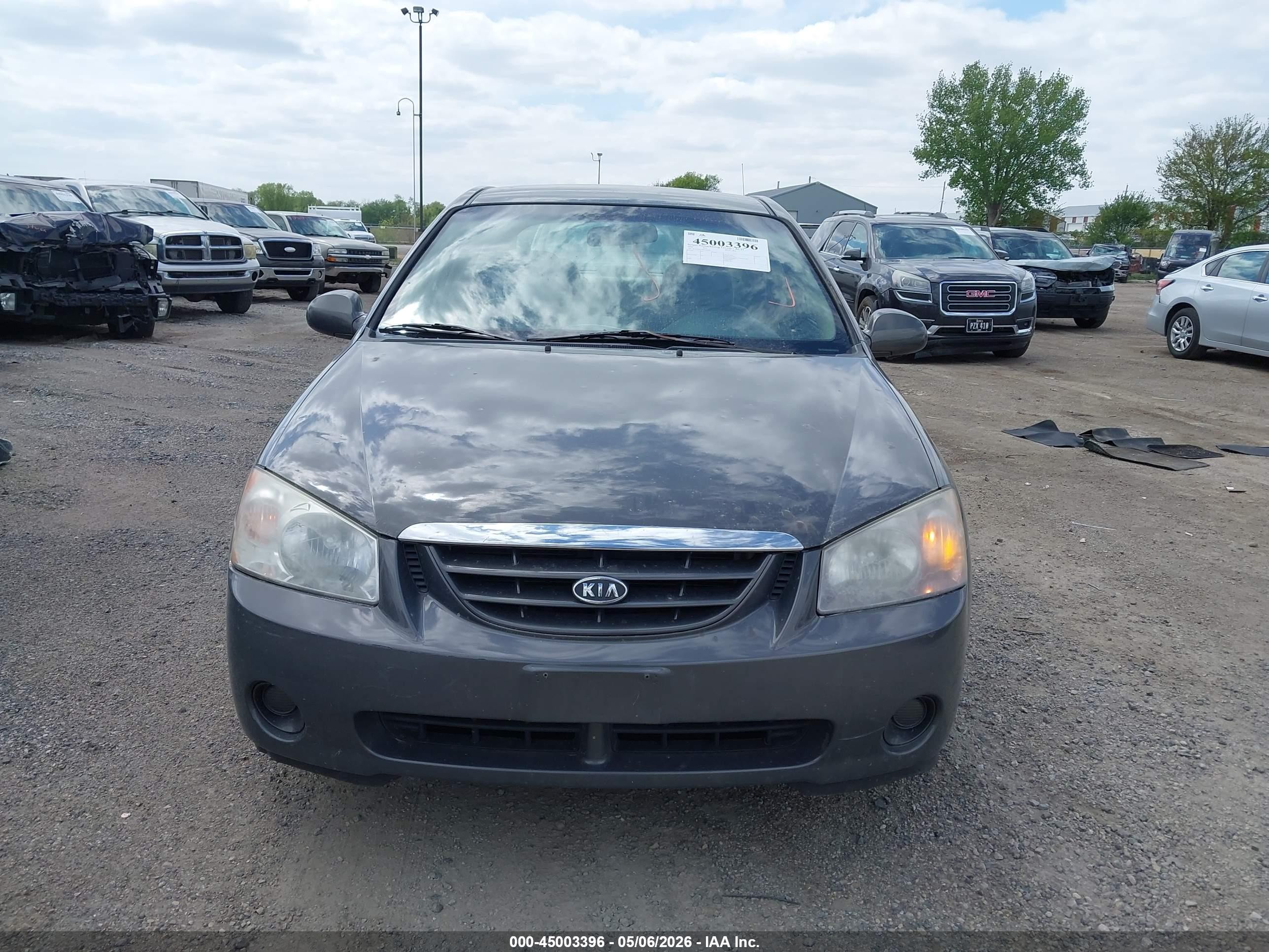 2006 Kia Spectra Ex/lx/sx Серый vin: KNAFE121665246924