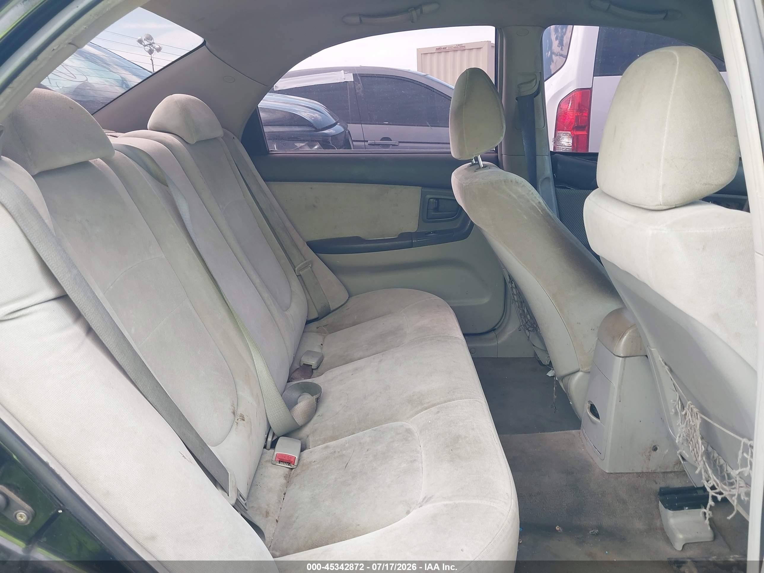 2006 Kia Spectra Ex/lx/sx Black vin: KNAFE121665321900