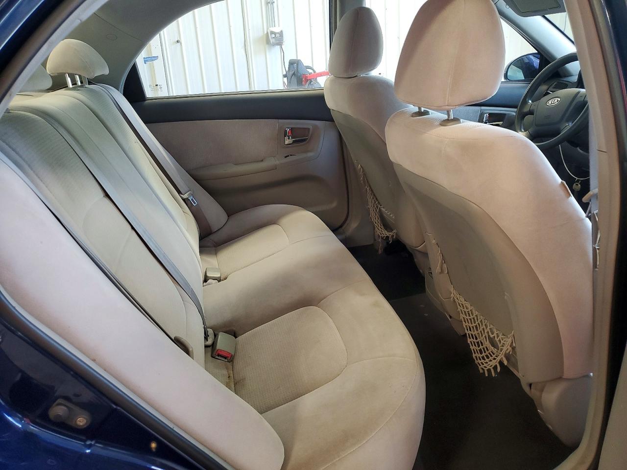 2007 Kia Spectra Lx Синий vin: KNAFE121675455727