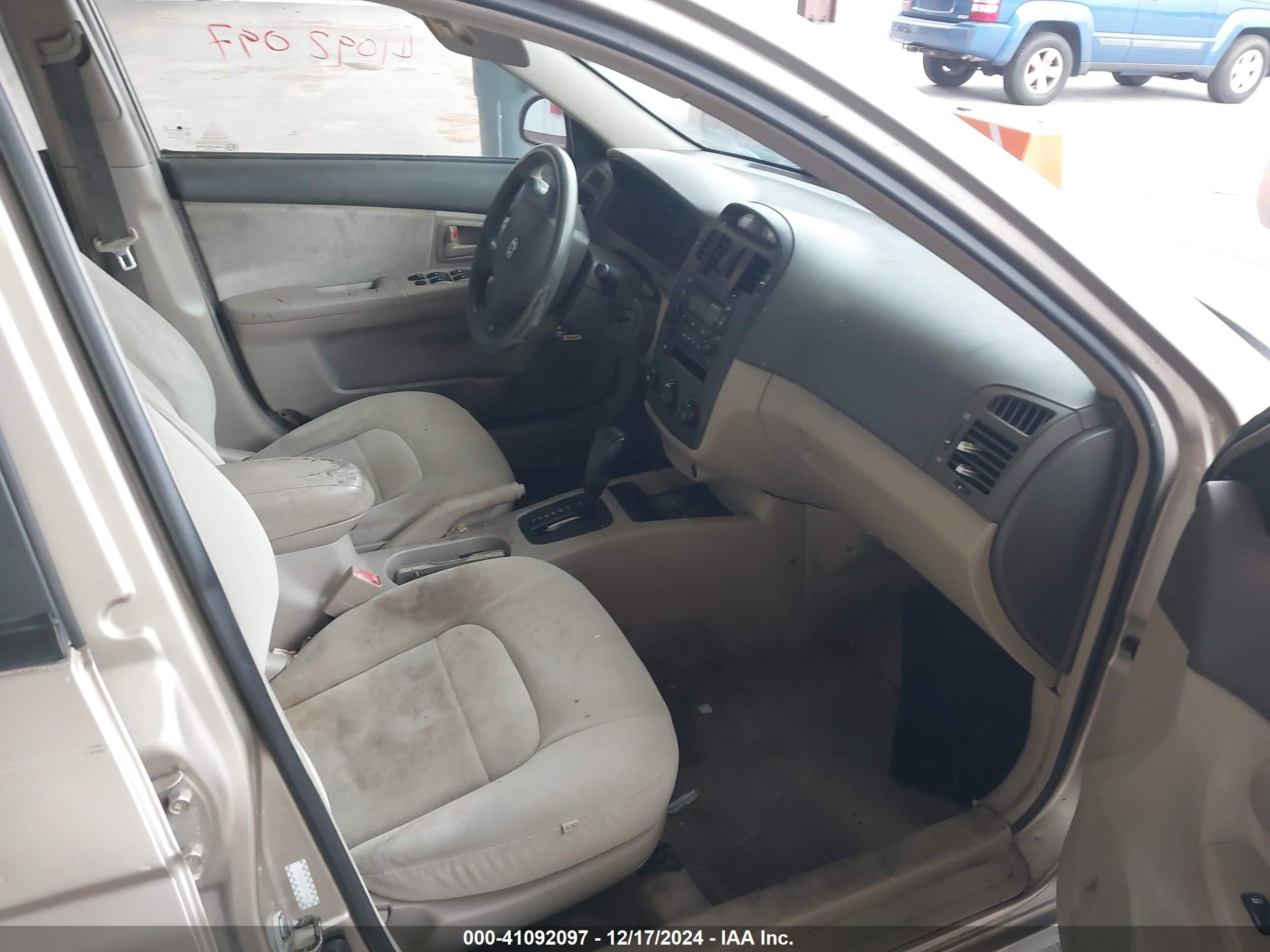 KNAFE121765366277 — 2006 KIA SPECTRA History & VIN | AutoHelperBot