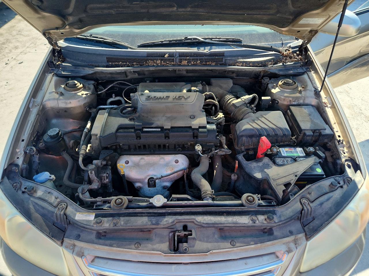 2007 Kia Spectra Lx Gold vin: KNAFE121775436720
