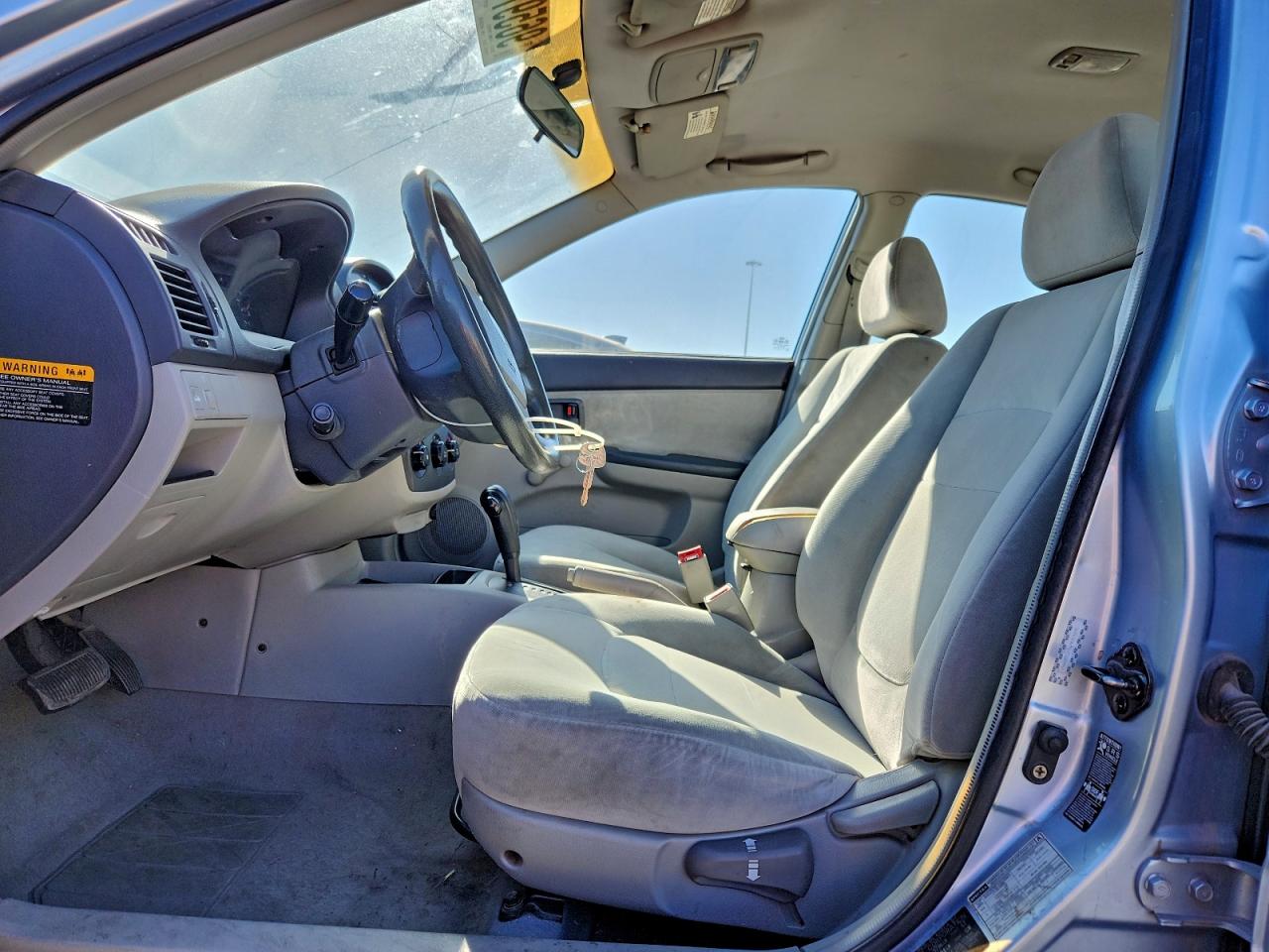 2004 Kia Spectra Lx Silver vin: KNAFE121845010286