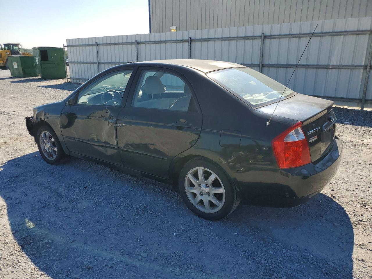 2006 Kia Spectra Ex Black vin: KNAFE121865285465