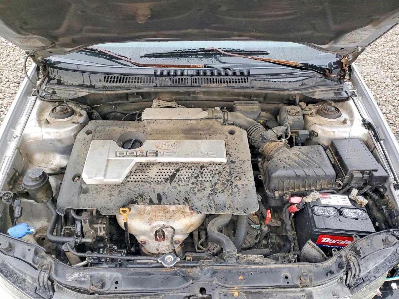 2006 Kia Spectra Ex Silver vin: KNAFE121865285532