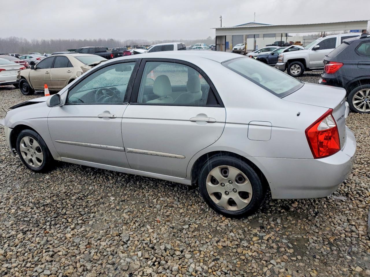 2006 Kia Spectra Ex Silver vin: KNAFE121865285532