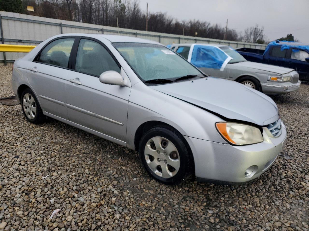 2006 Kia Spectra Ex Silver vin: KNAFE121865285532