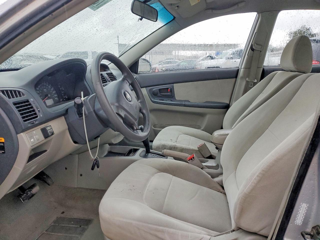 2006 Kia Spectra Ex Silver vin: KNAFE121865285532